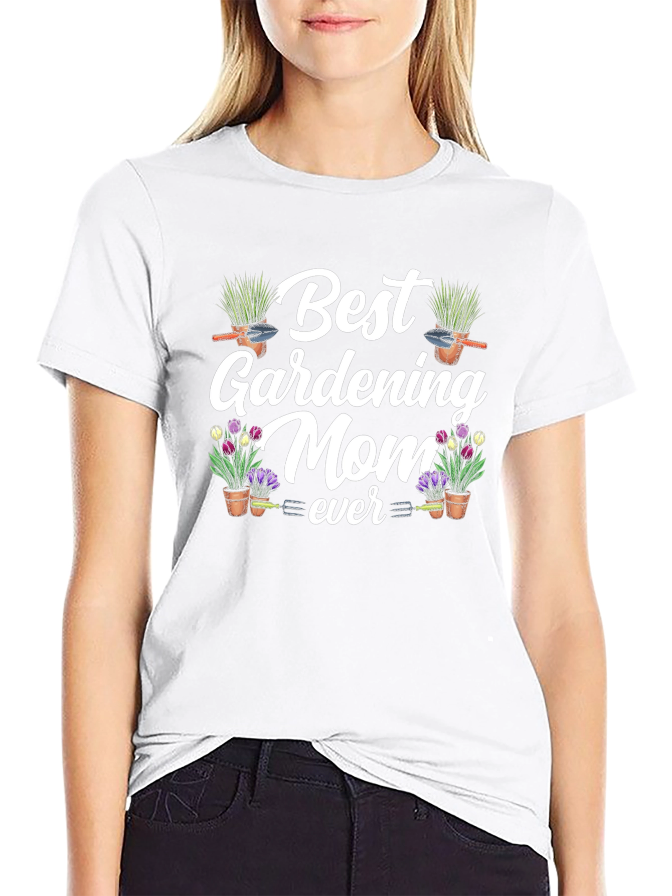 Best Gardening Mom Ever Graphic T-Shirt