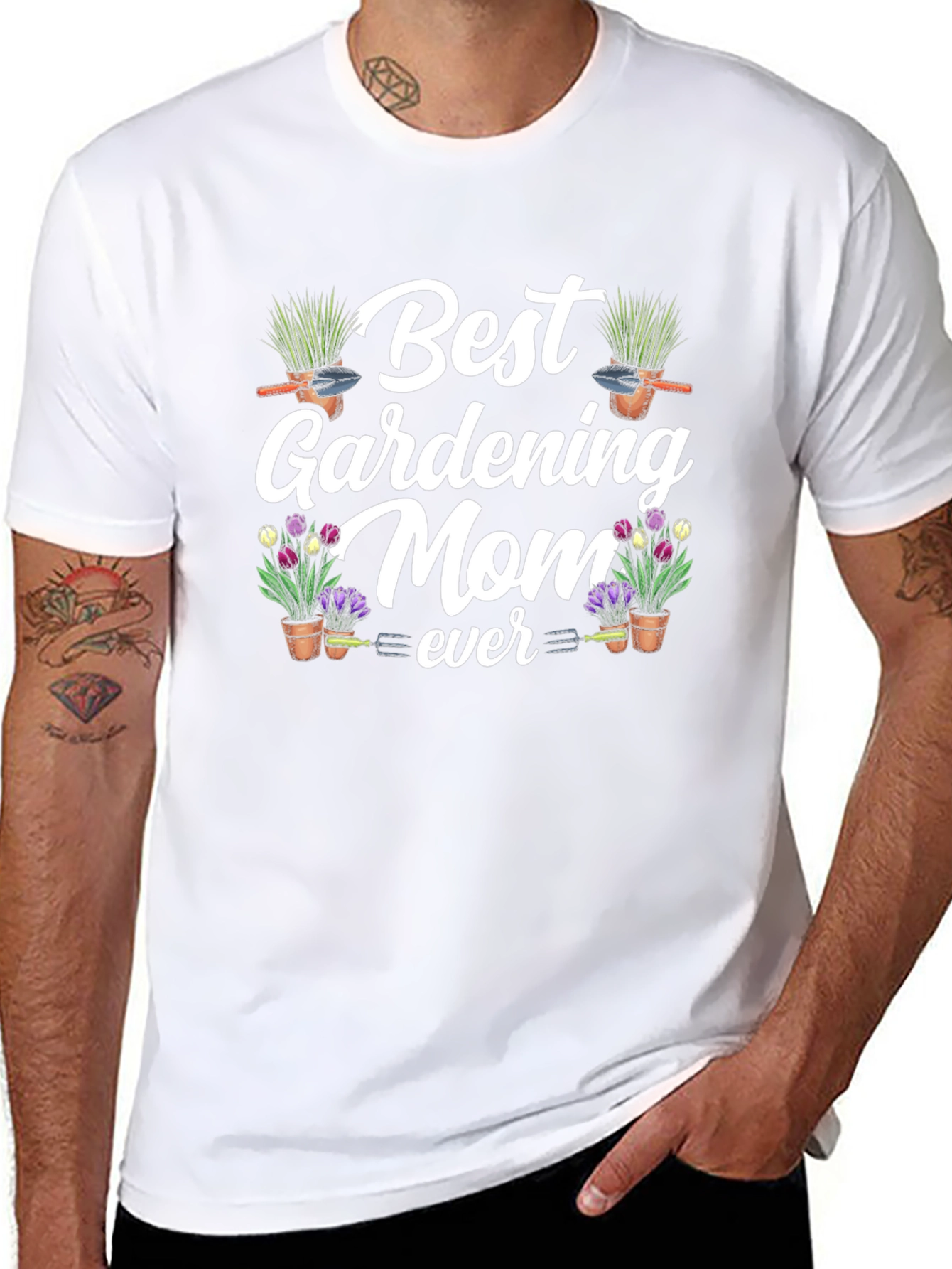 Best Gardening Mom Ever Graphic T-Shirt
