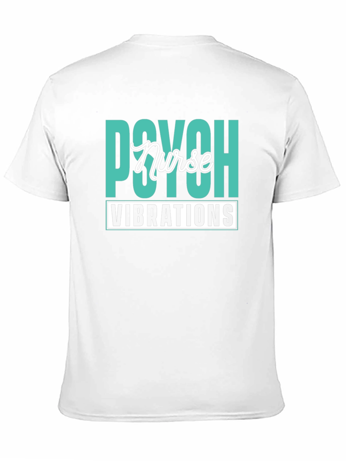 Psych Nurse Vibrations Black T-Shirt