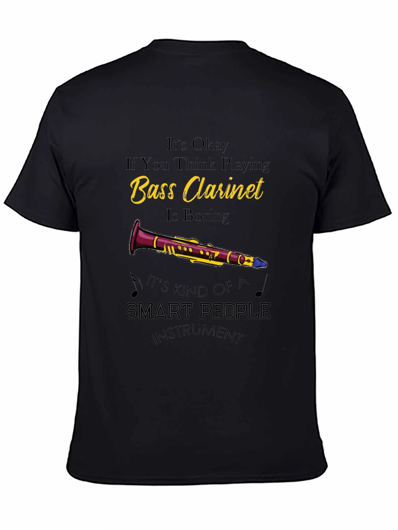 Bass Clarinet Smart People T-Shirt
