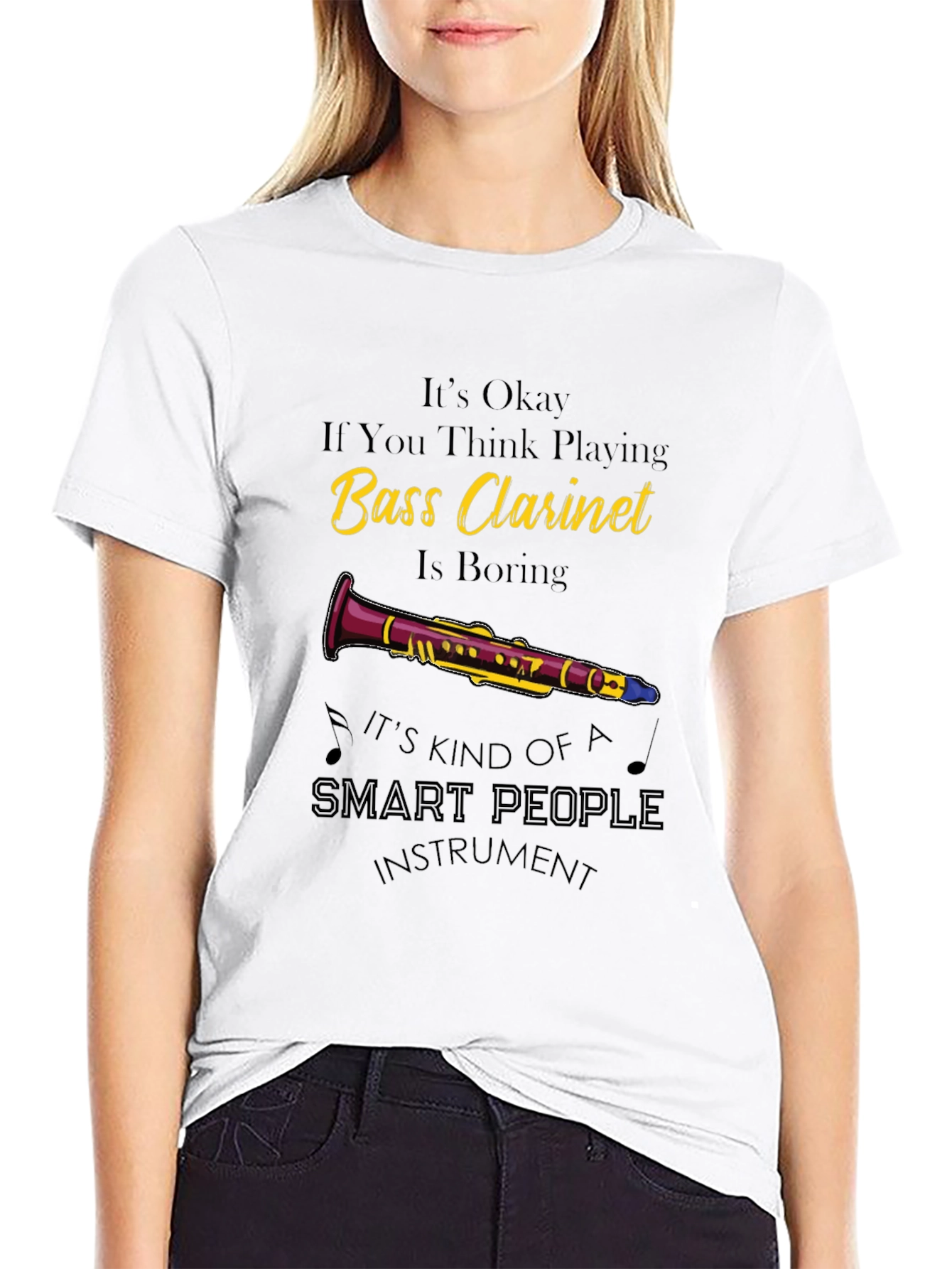 Bass Clarinet Smart People T-Shirt