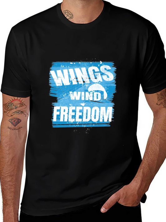 Wings Wind Freedom T-Shirt - Skydiving Apparel