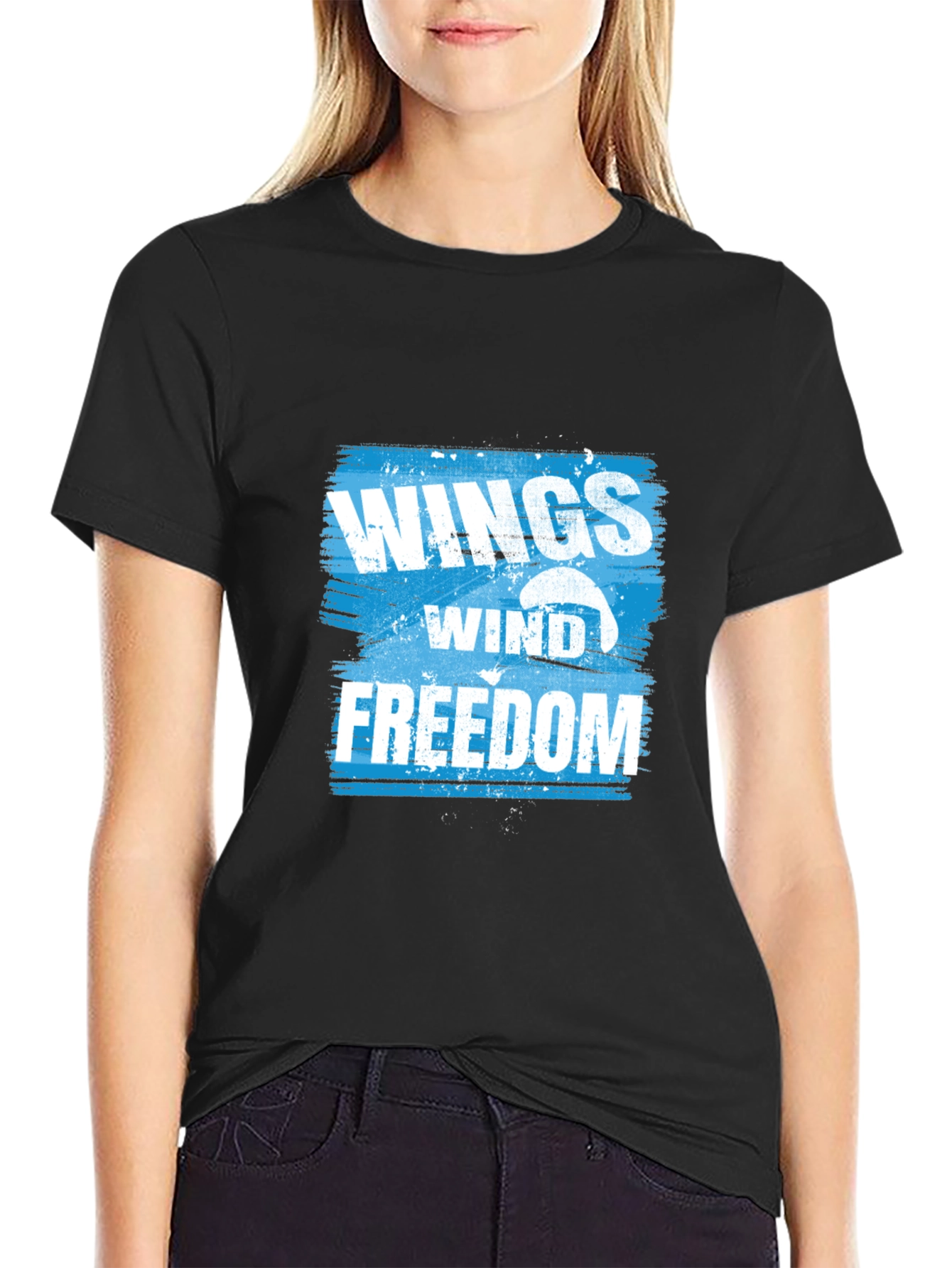 Wings Wind Freedom T-Shirt - Skydiving Apparel
