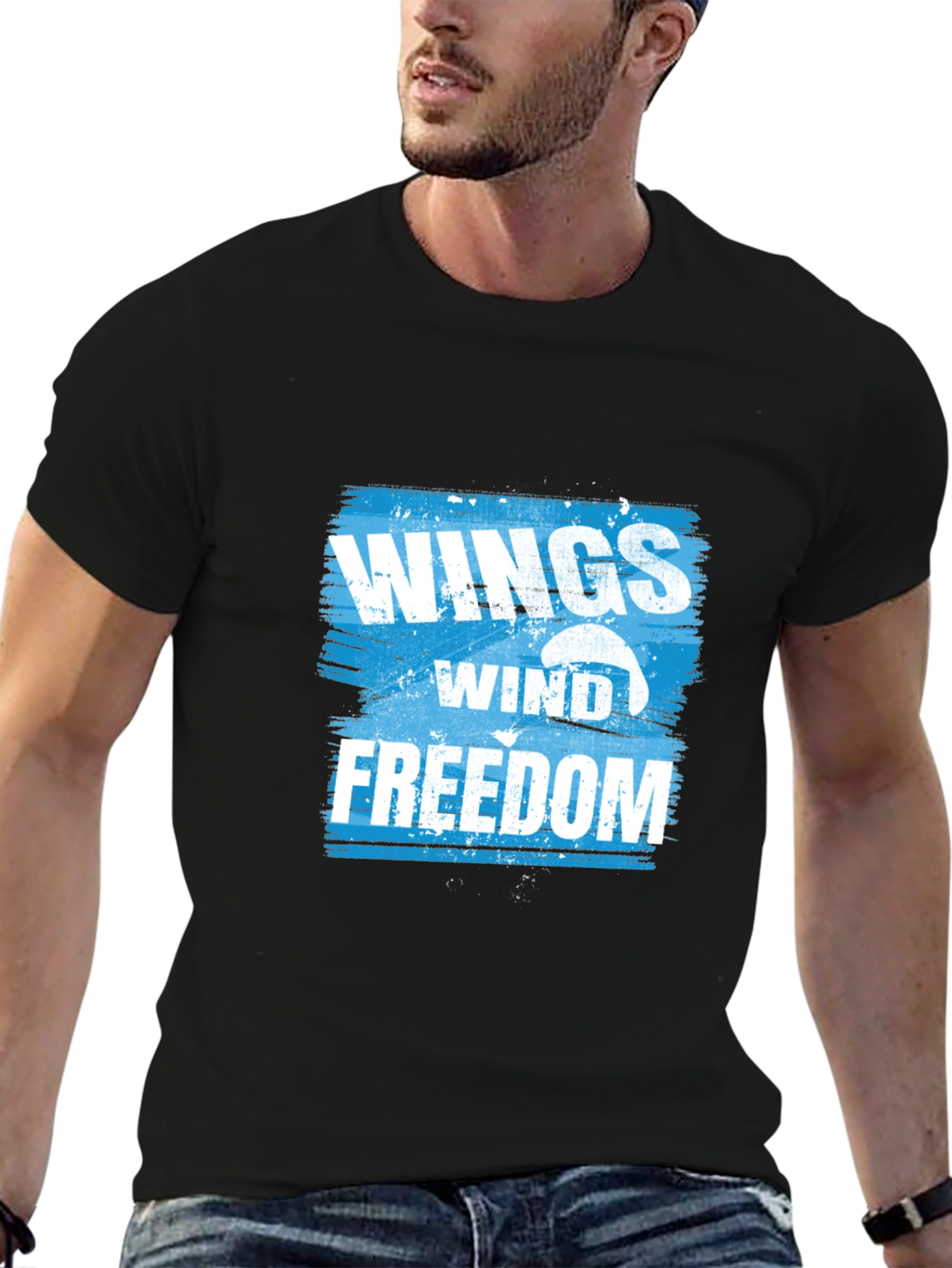 Wings Wind Freedom T-Shirt - Skydiving Apparel