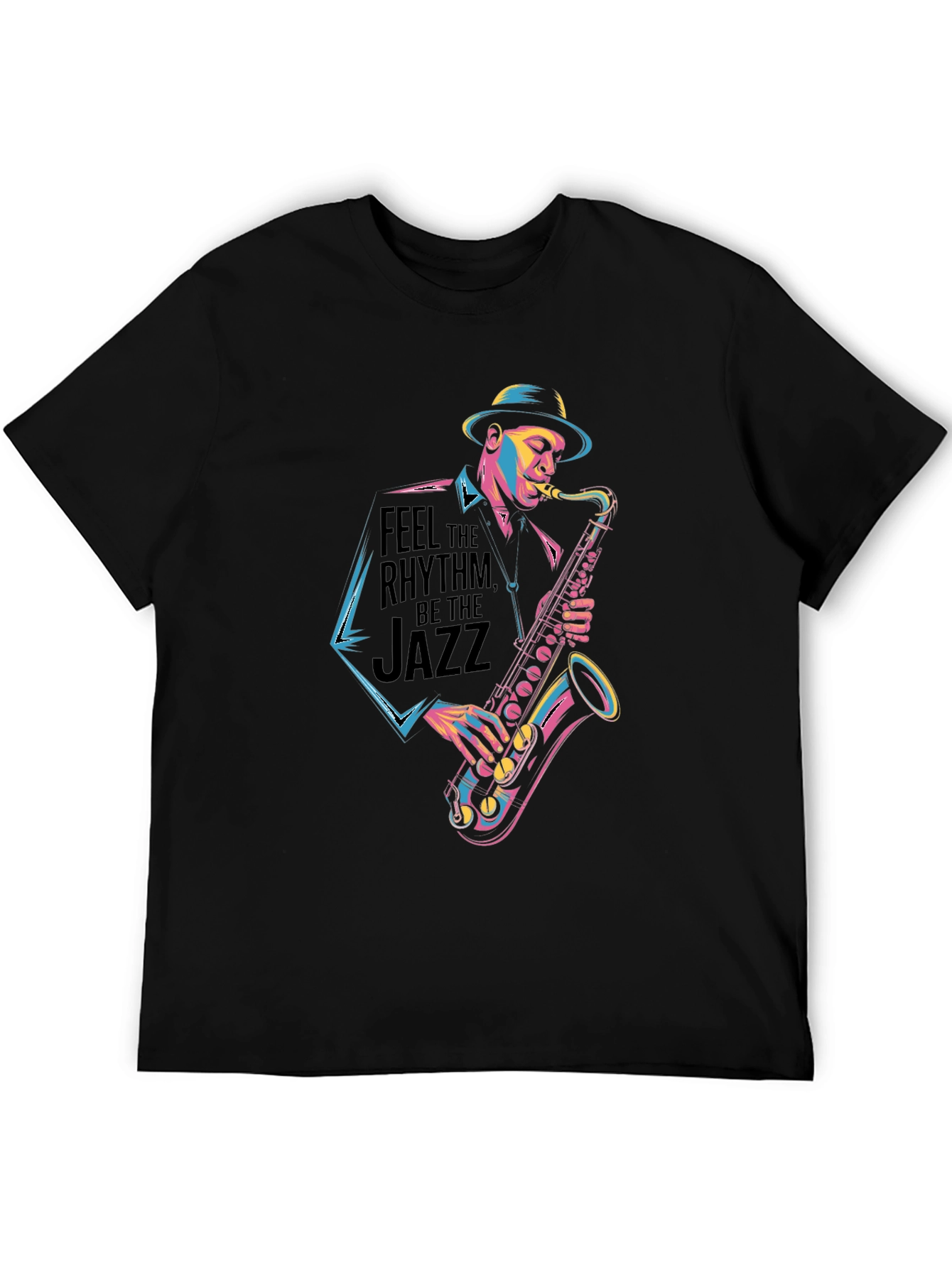 Jazz Musician T-Shirt - Feel the Rhythm