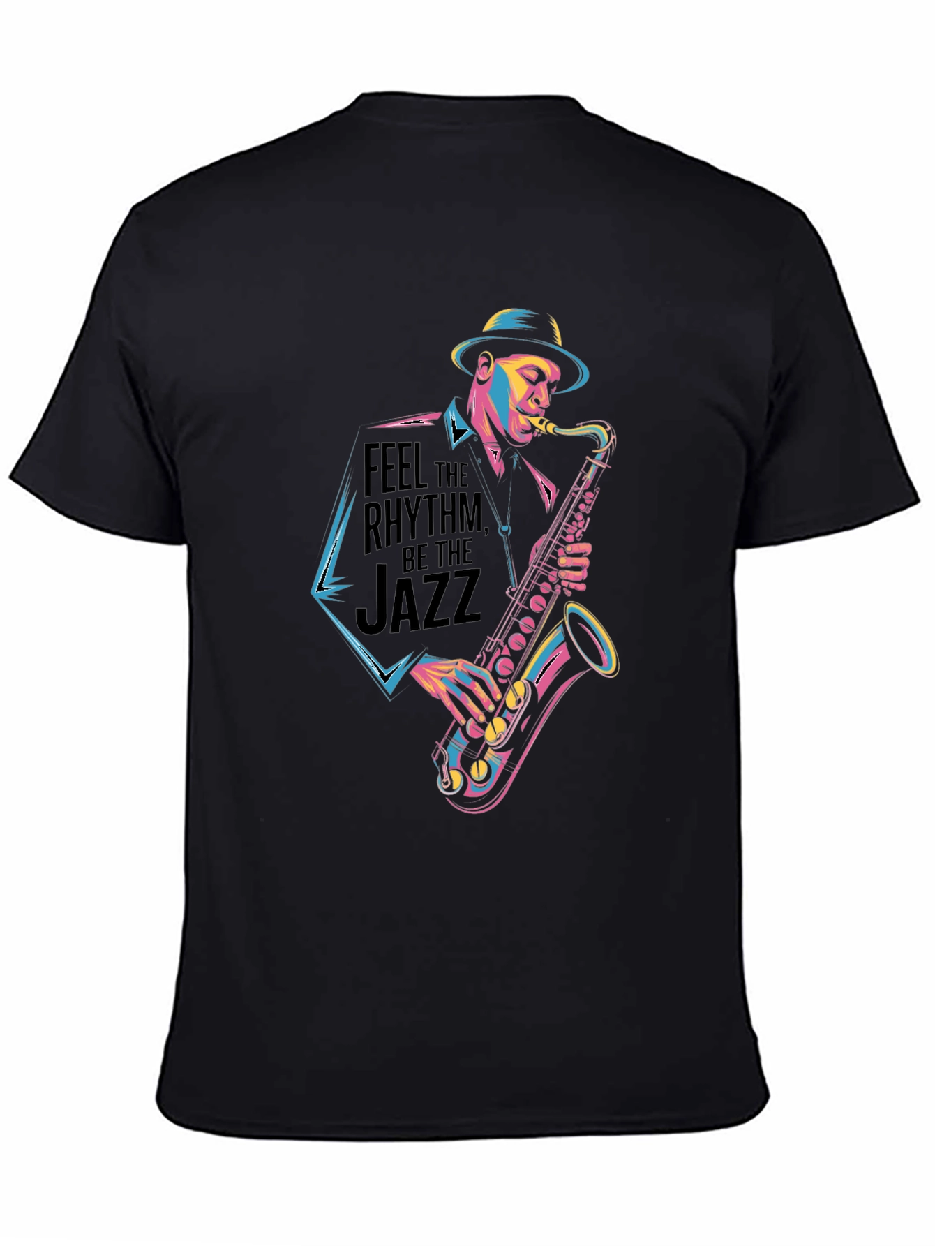 Jazz Musician T-Shirt - Feel the Rhythm