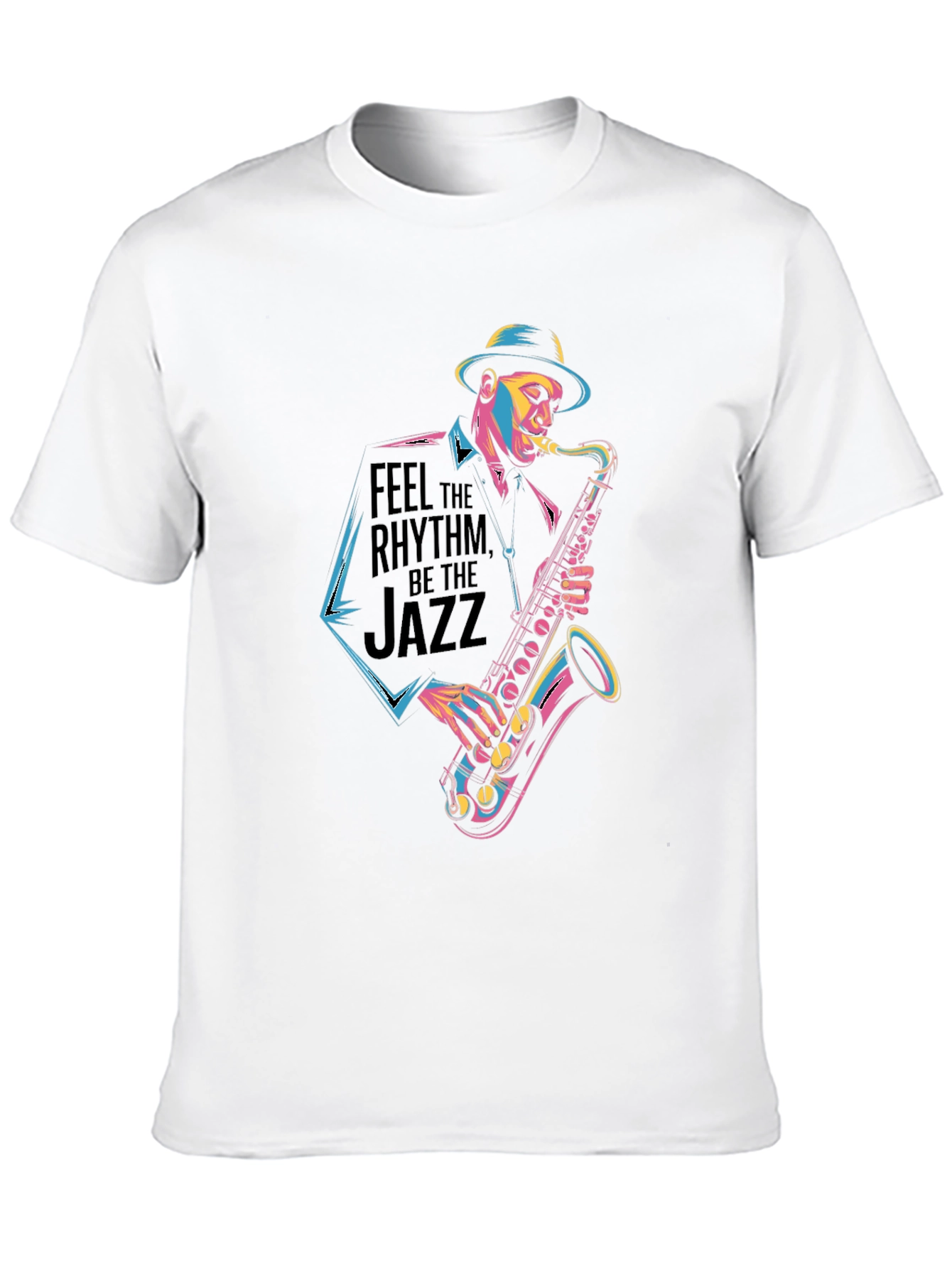 Jazz Musician T-Shirt - Feel the Rhythm