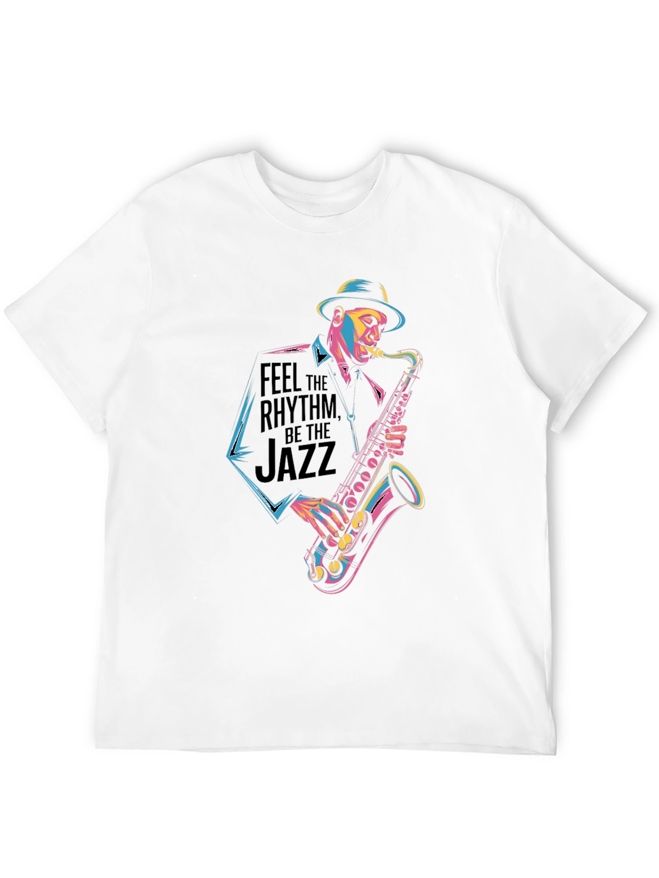 Jazz Musician T-Shirt - Feel the Rhythm