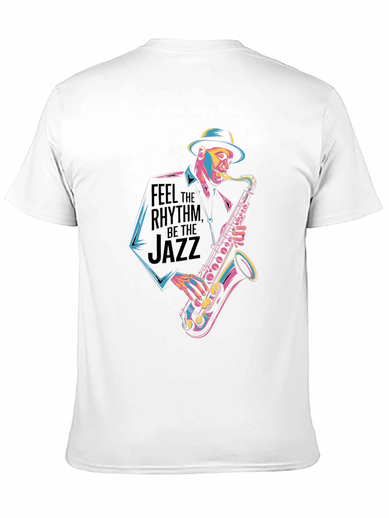 Jazz Musician T-Shirt - Feel the Rhythm