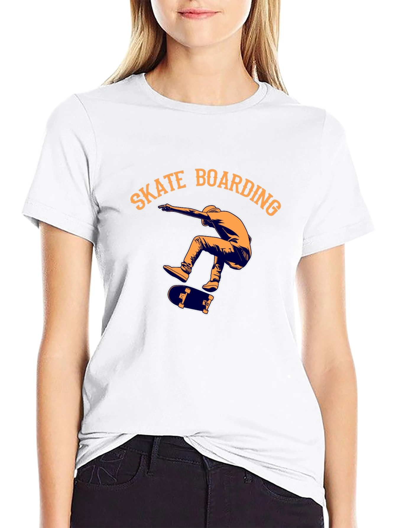 Skateboarding Graphic T-Shirt