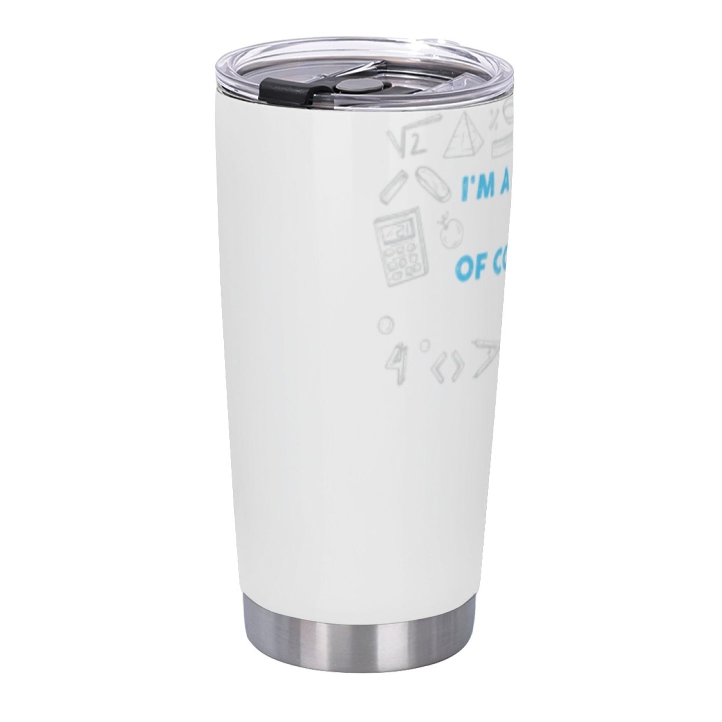 On-The-Go Insulated Graphic Tumbler - Stainless Steel Leak-Proof Drinkware