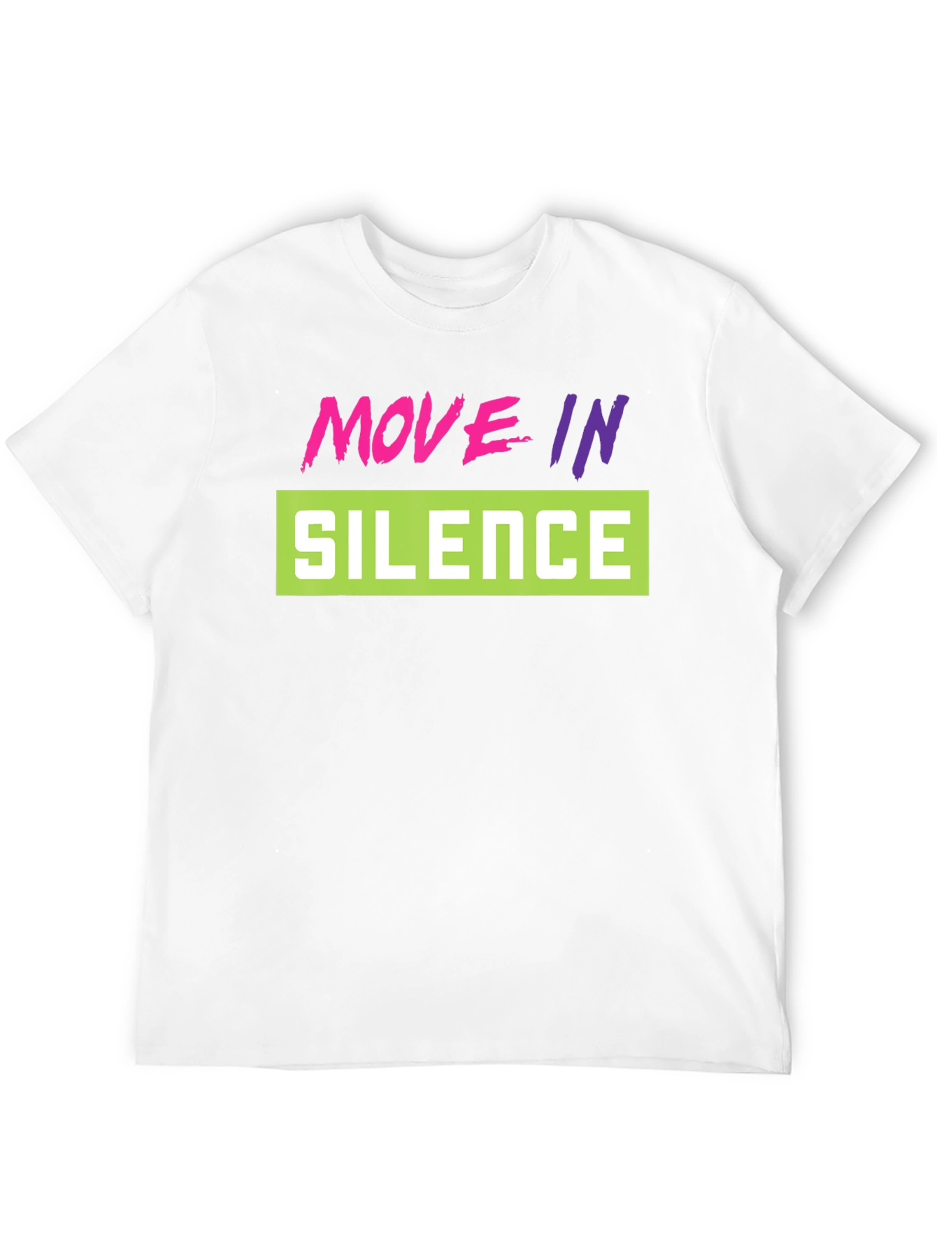 Move in Silence Graphic Tee - Stylish and Trendy