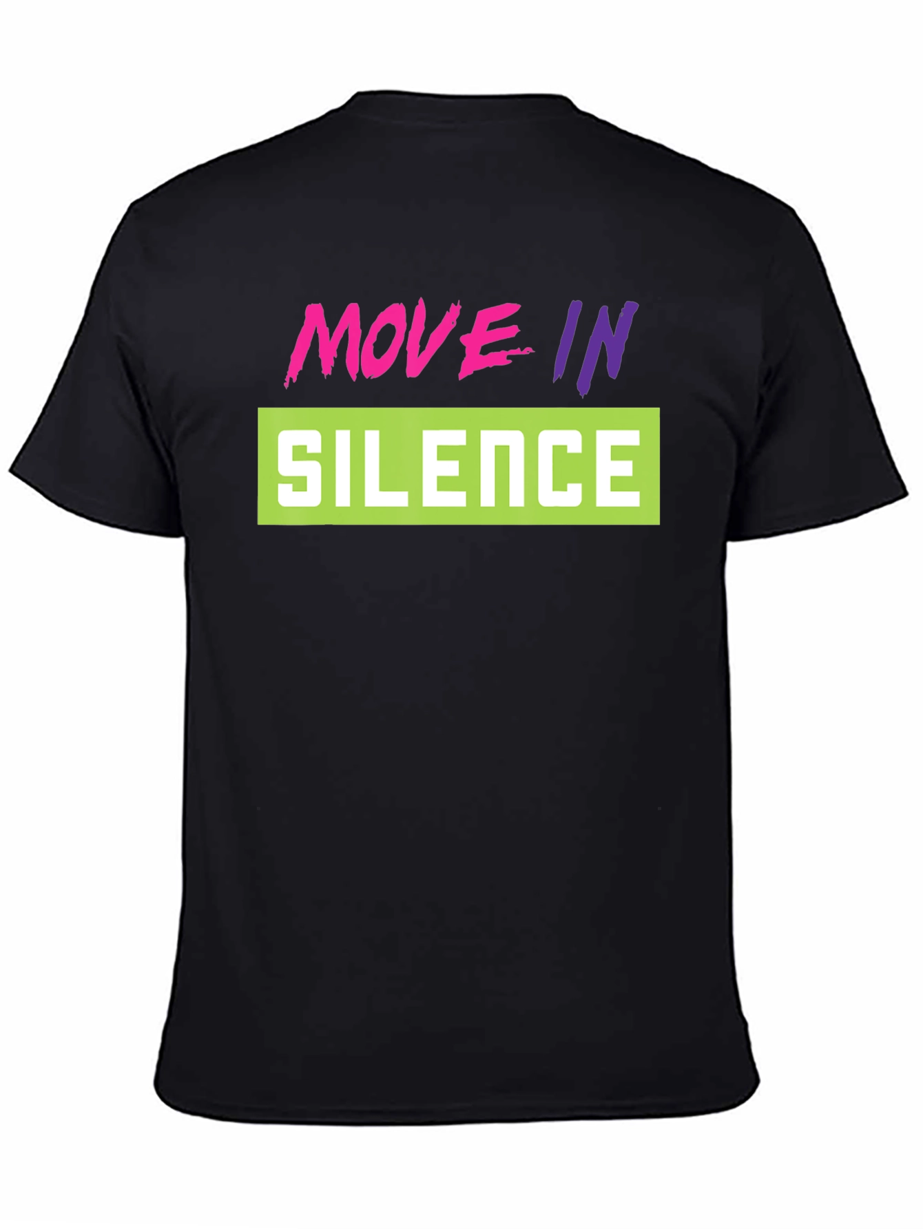 Move in Silence Graphic Tee - Stylish and Trendy