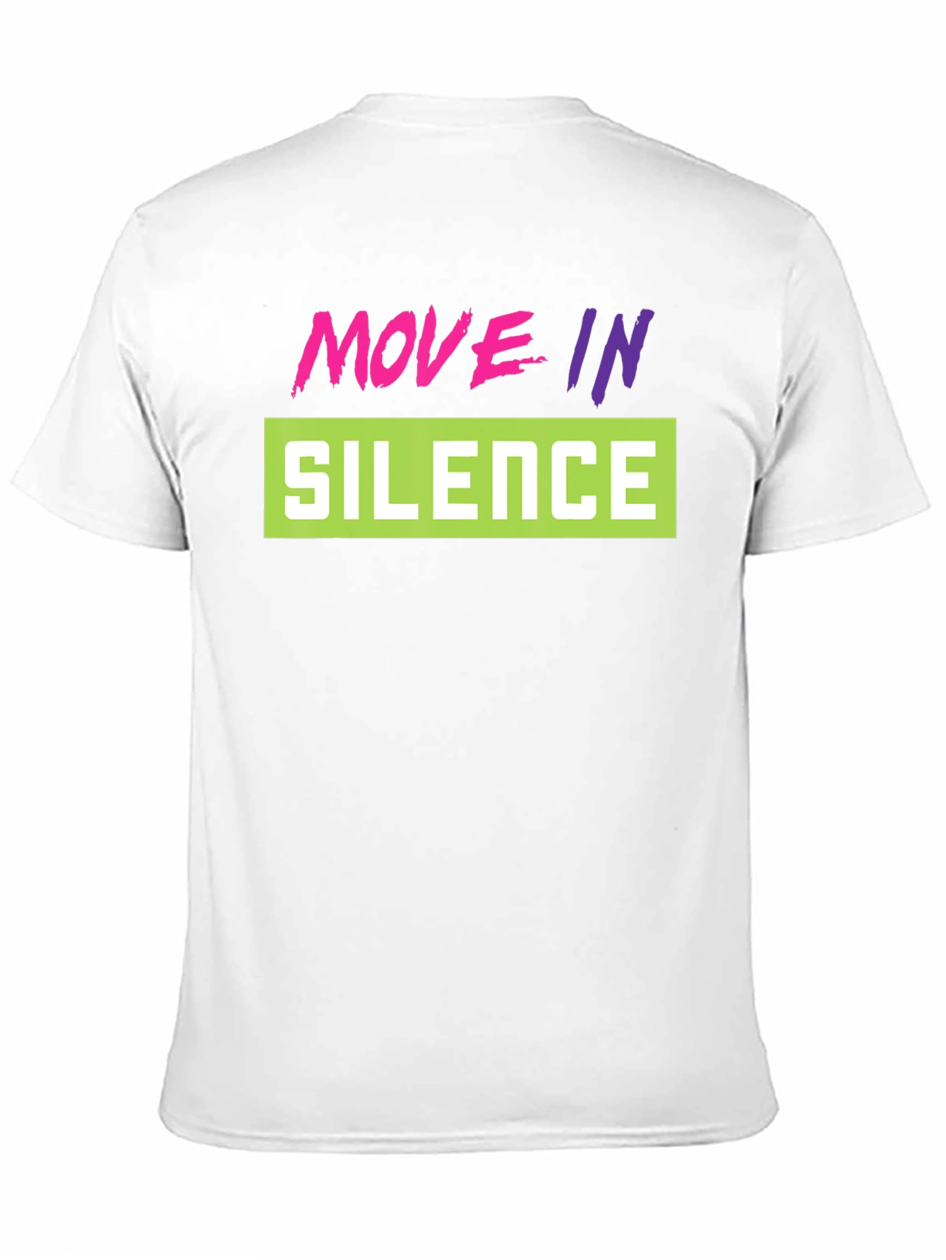 Move in Silence Graphic Tee - Stylish and Trendy