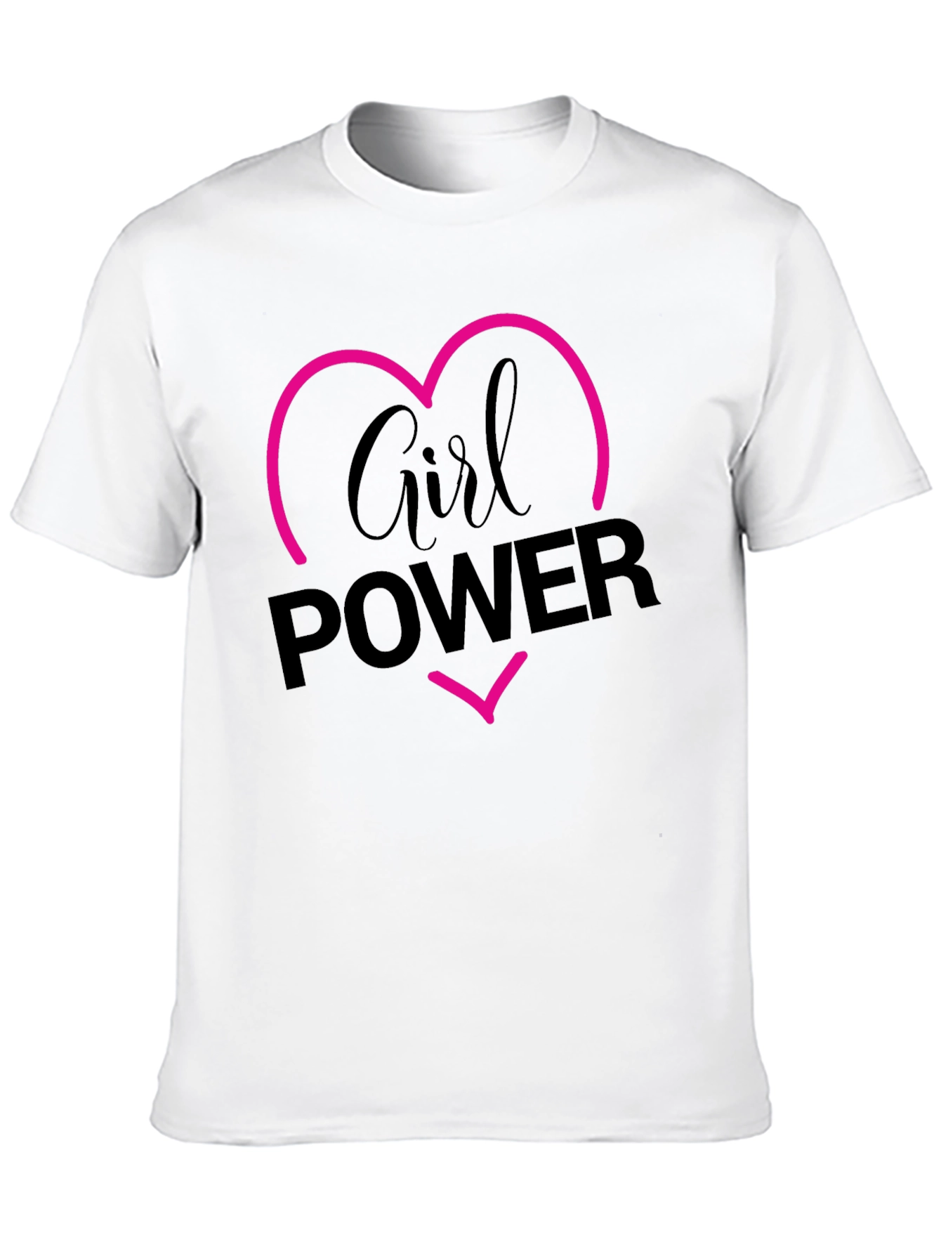 Girl Power Tee - Trendy Graphic T-Shirt