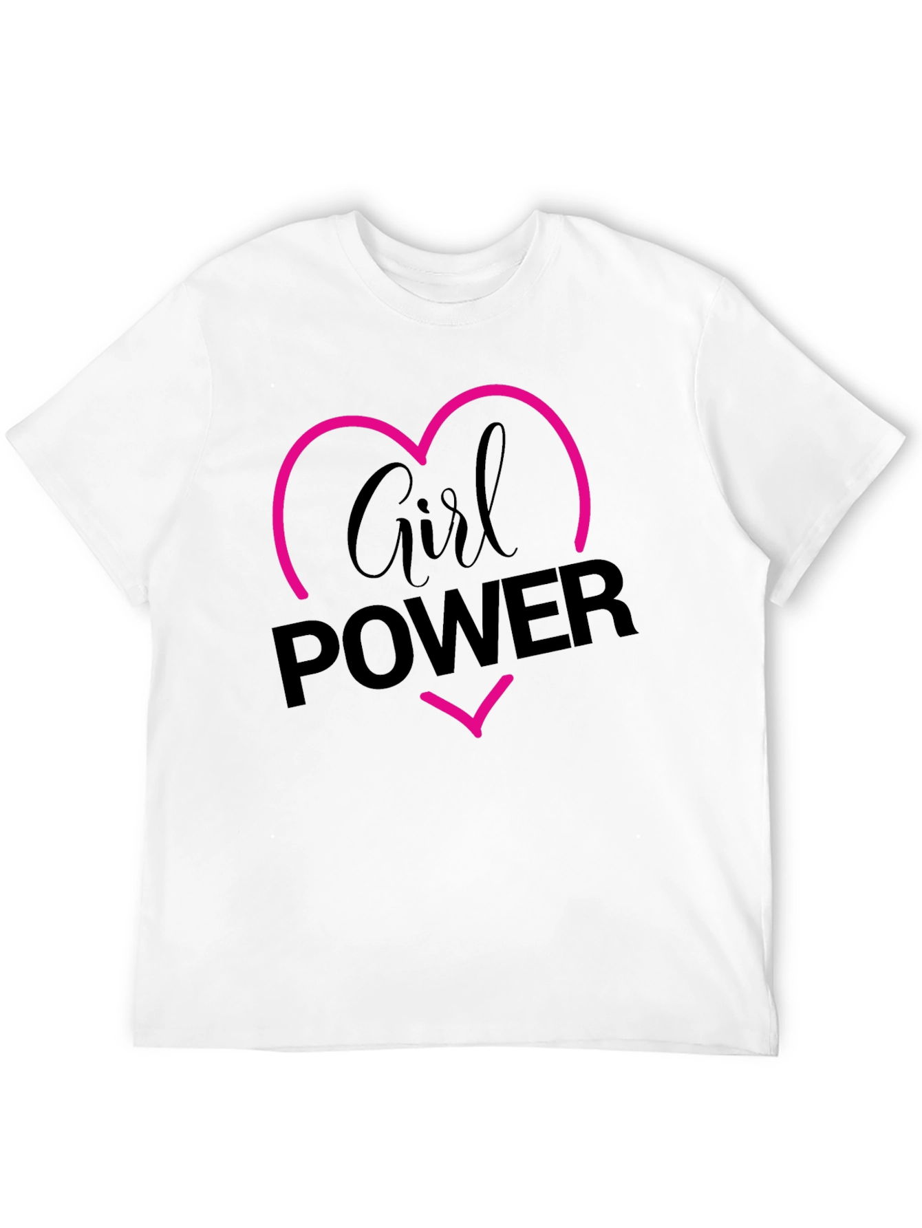 Girl Power Tee - Trendy Graphic T-Shirt