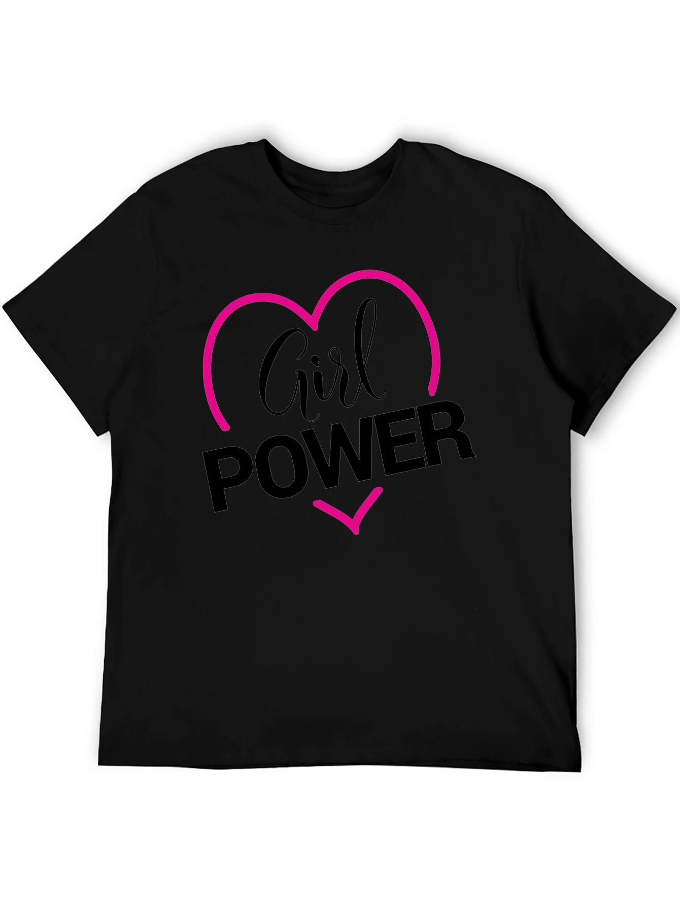 Girl Power Tee - Trendy Graphic T-Shirt