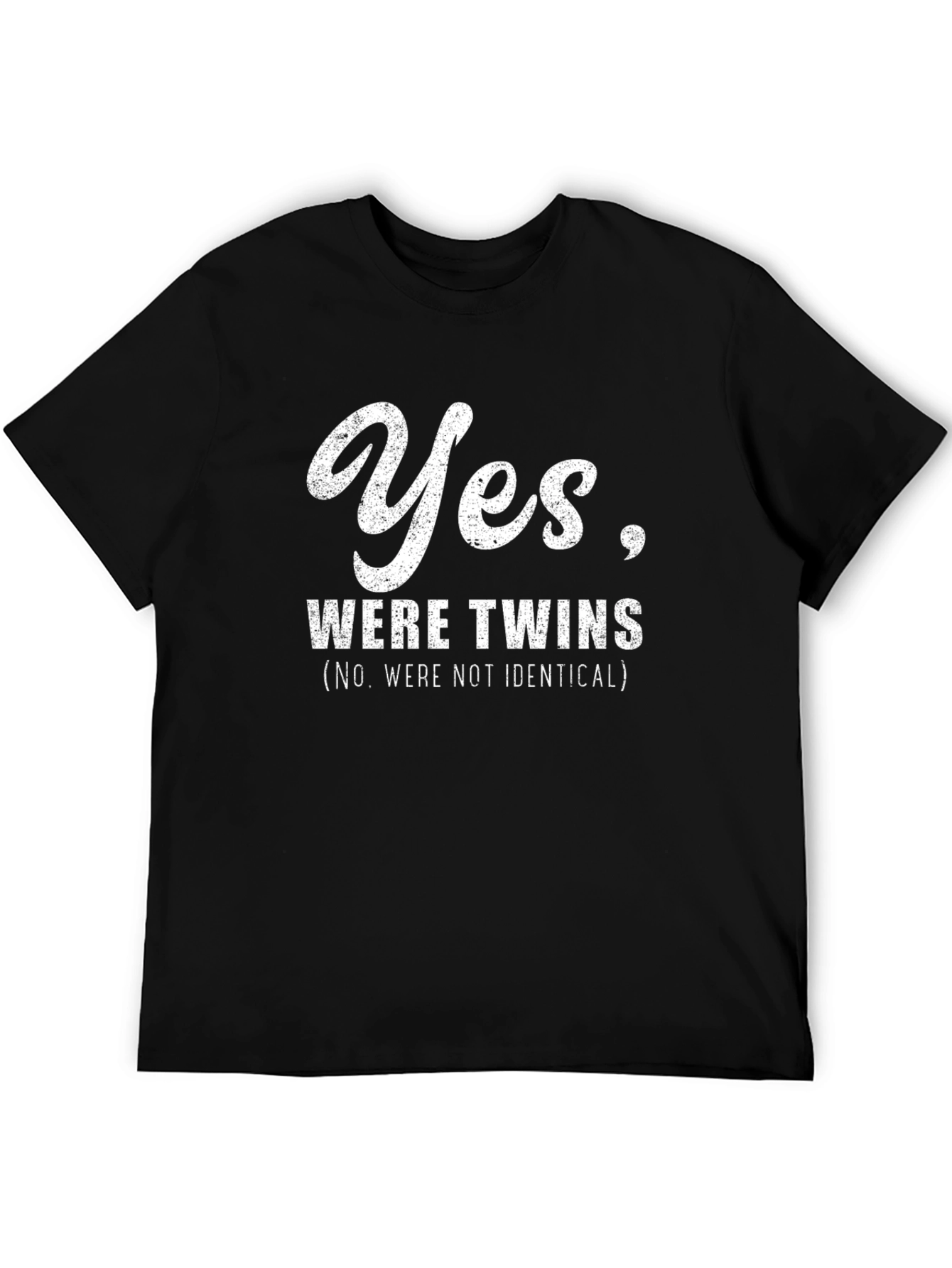 Funny Twins T-Shirt - Yes Were Twins
