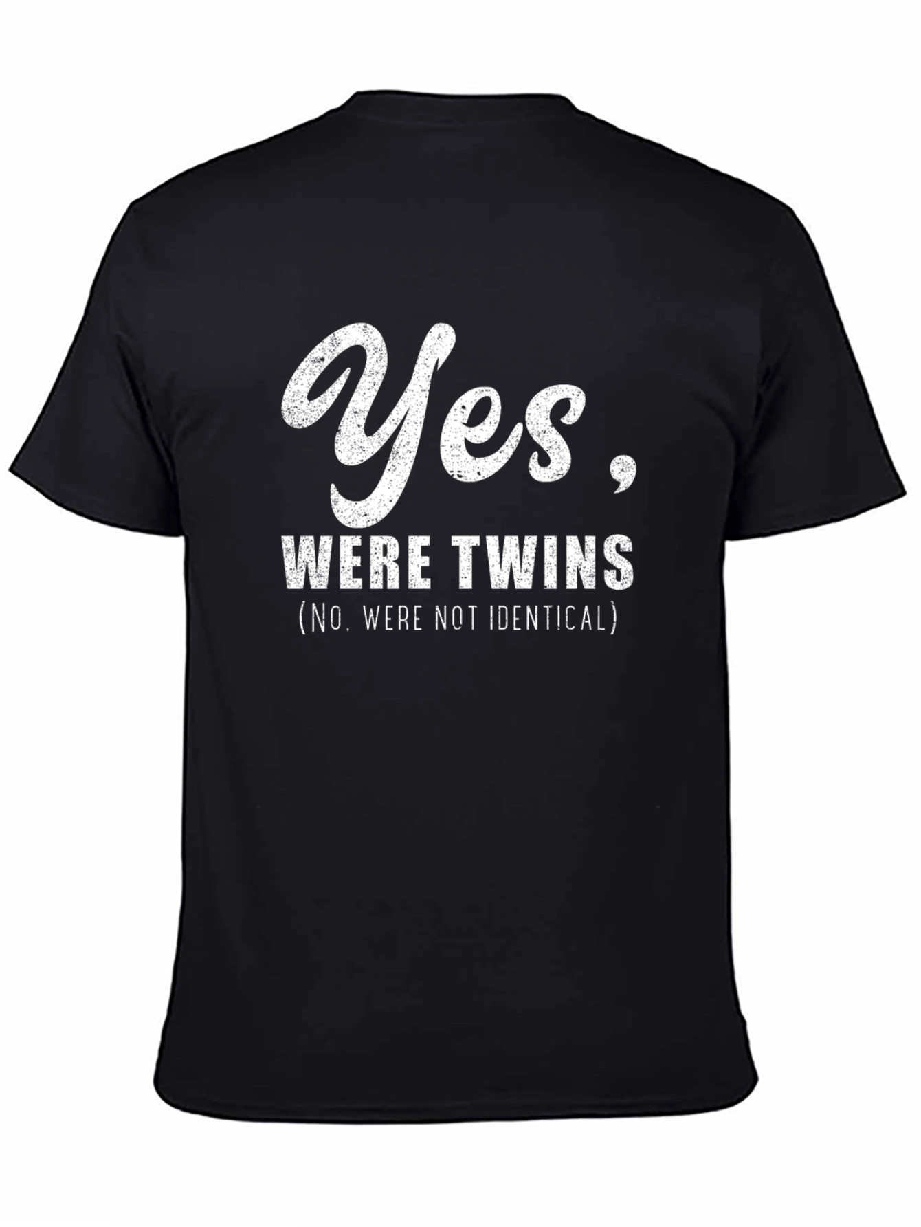 Funny Twins T-Shirt - Yes Were Twins