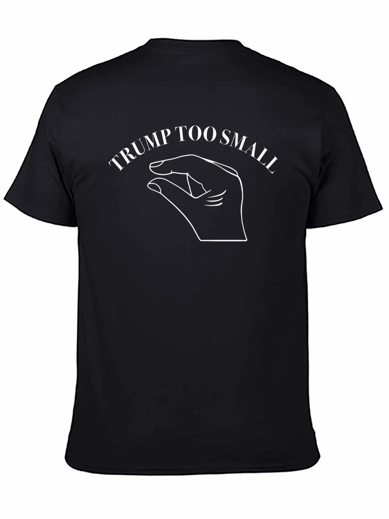 Trump Too Small Graphic Tee - Black