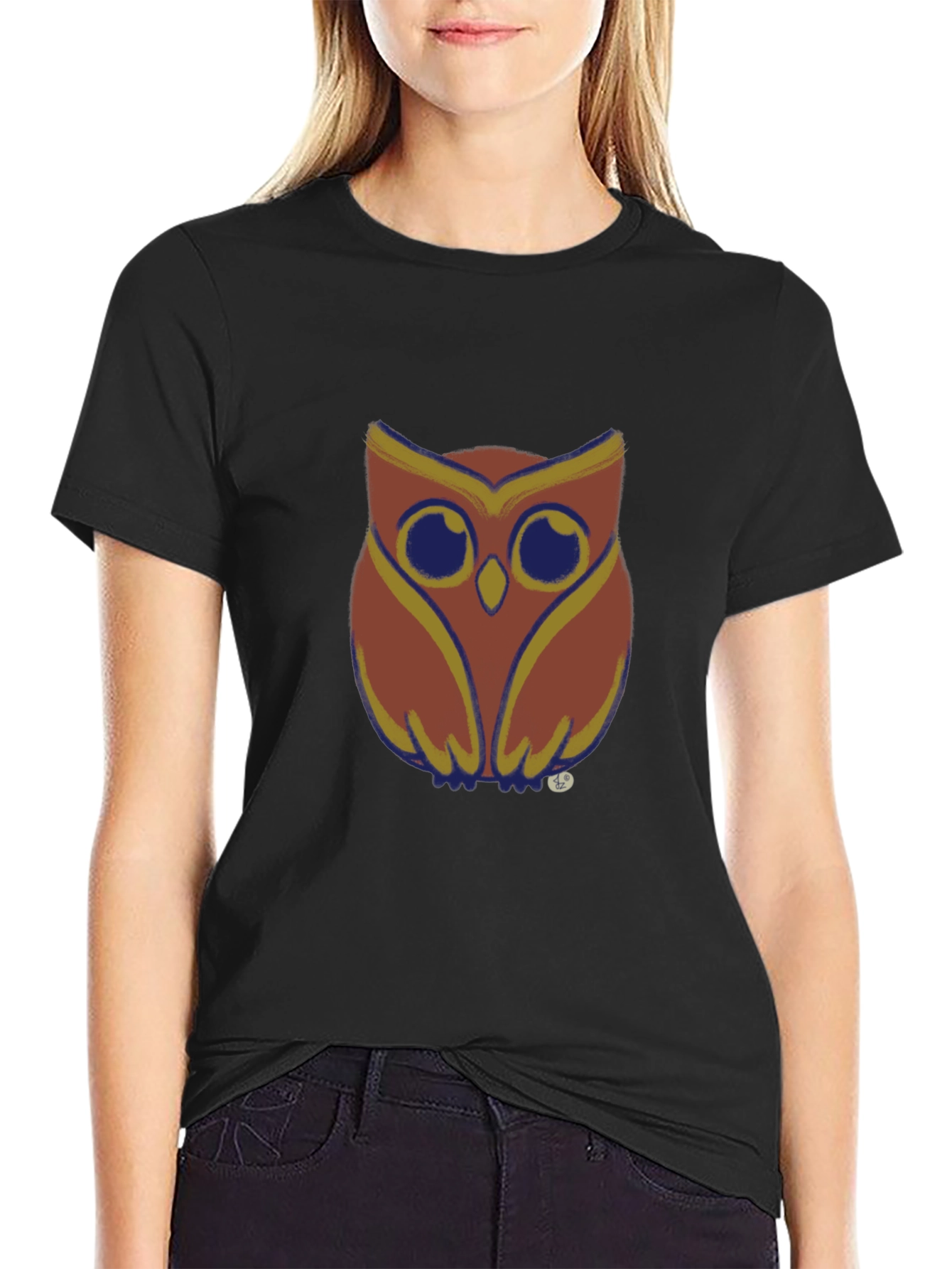 Owl Graphic T-Shirt - Stylish & Unique Design