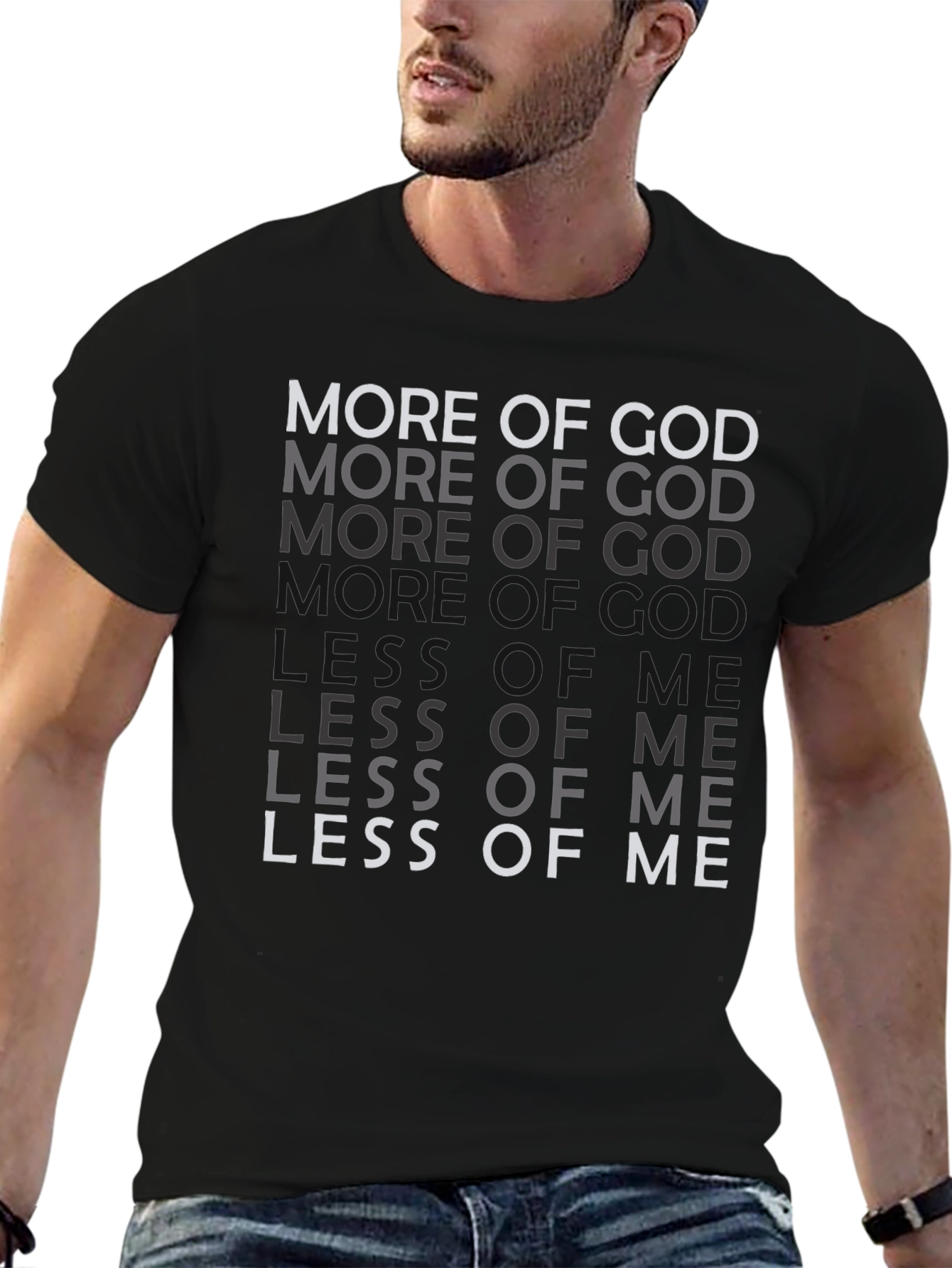 More of God Less of Me Graphic Tee