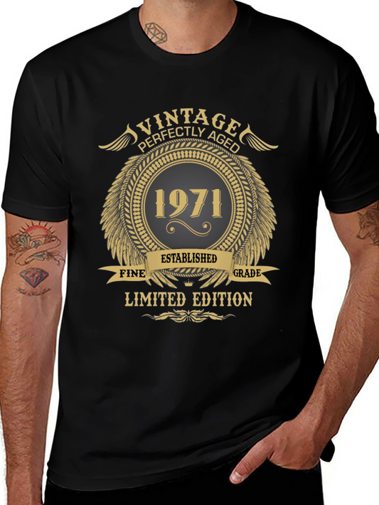 Vintage 1971 Limited Edition Black T-Shirt