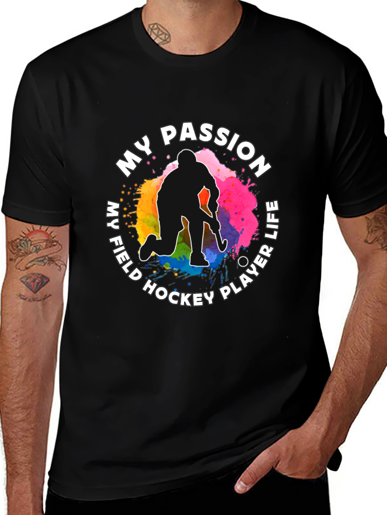 My Field Hockey Player Life Passion T-Shirt