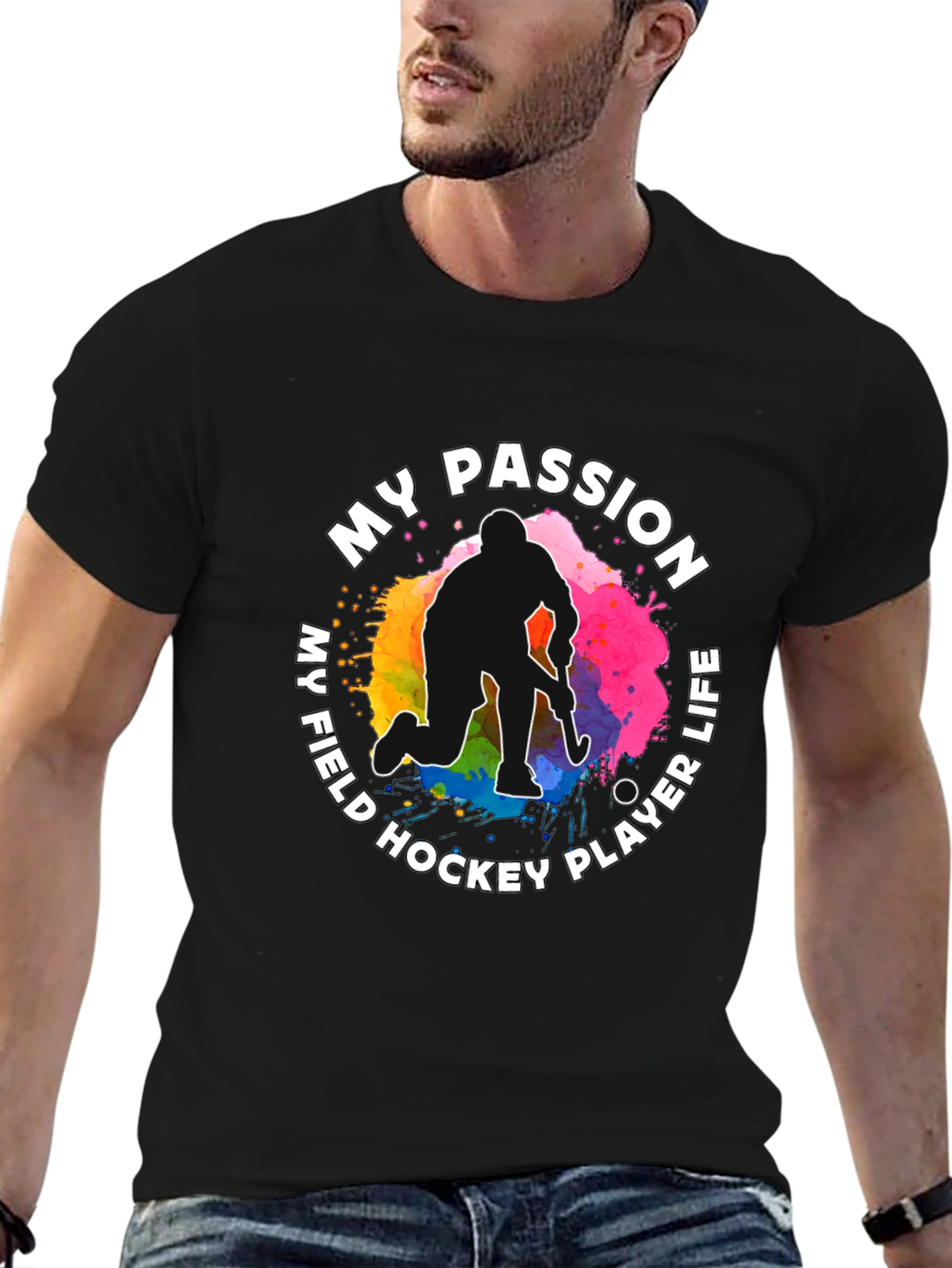 My Field Hockey Player Life Passion T-Shirt
