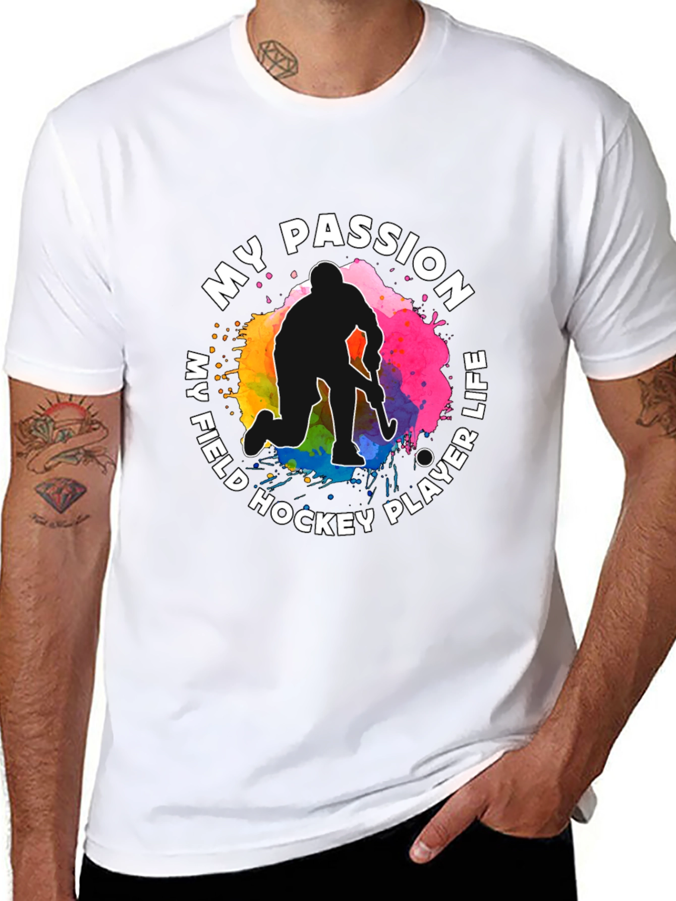 My Field Hockey Player Life Passion T-Shirt