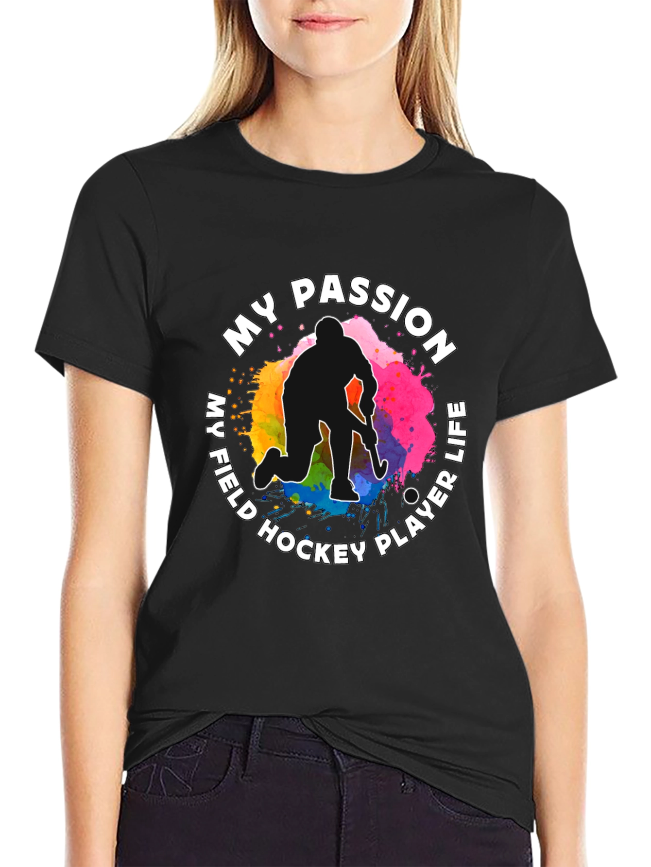 My Field Hockey Player Life Passion T-Shirt