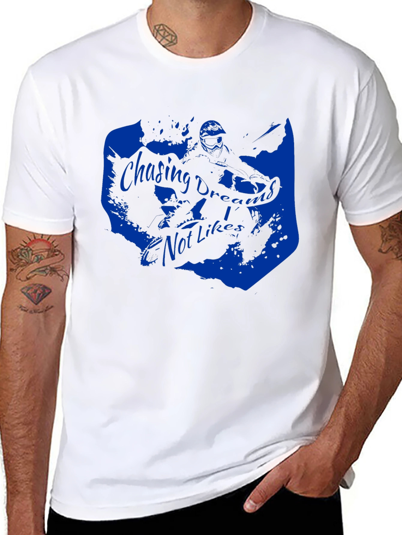 Chasing Dreams Graphic Tee - Black