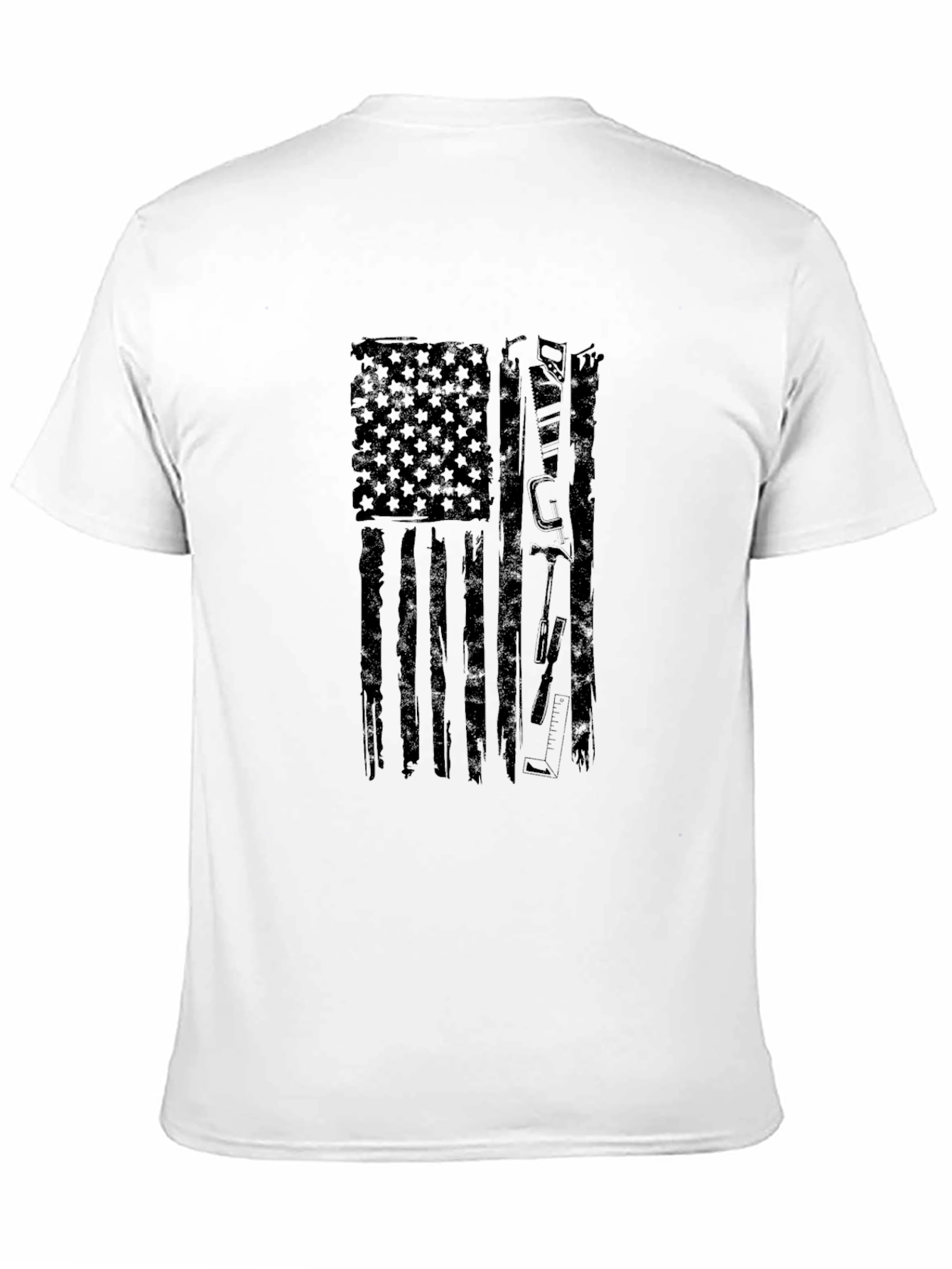 American Flag Lineman T-Shirt