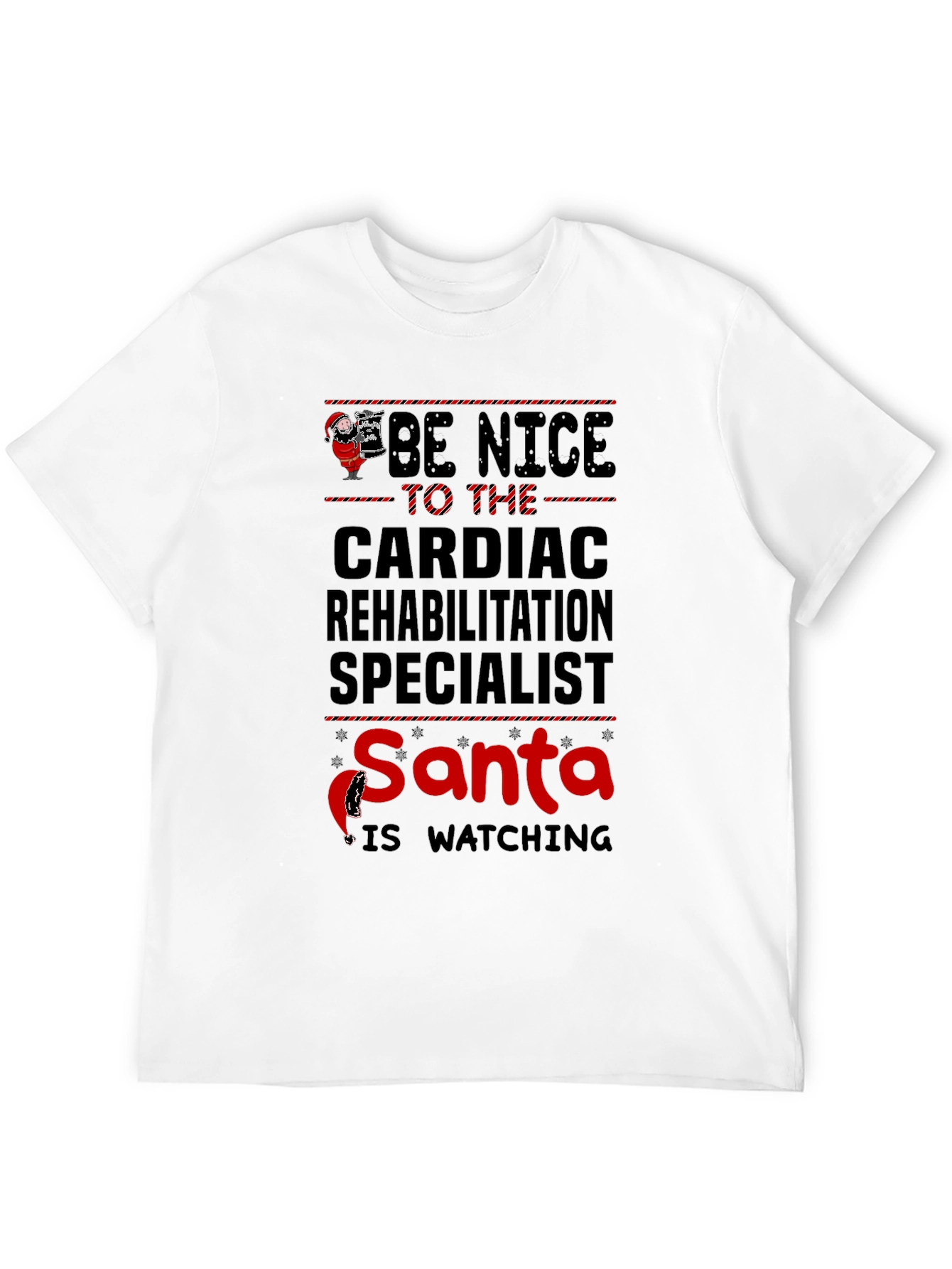 Cardiac Rehabilitation Specialist Santa T-Shirt
