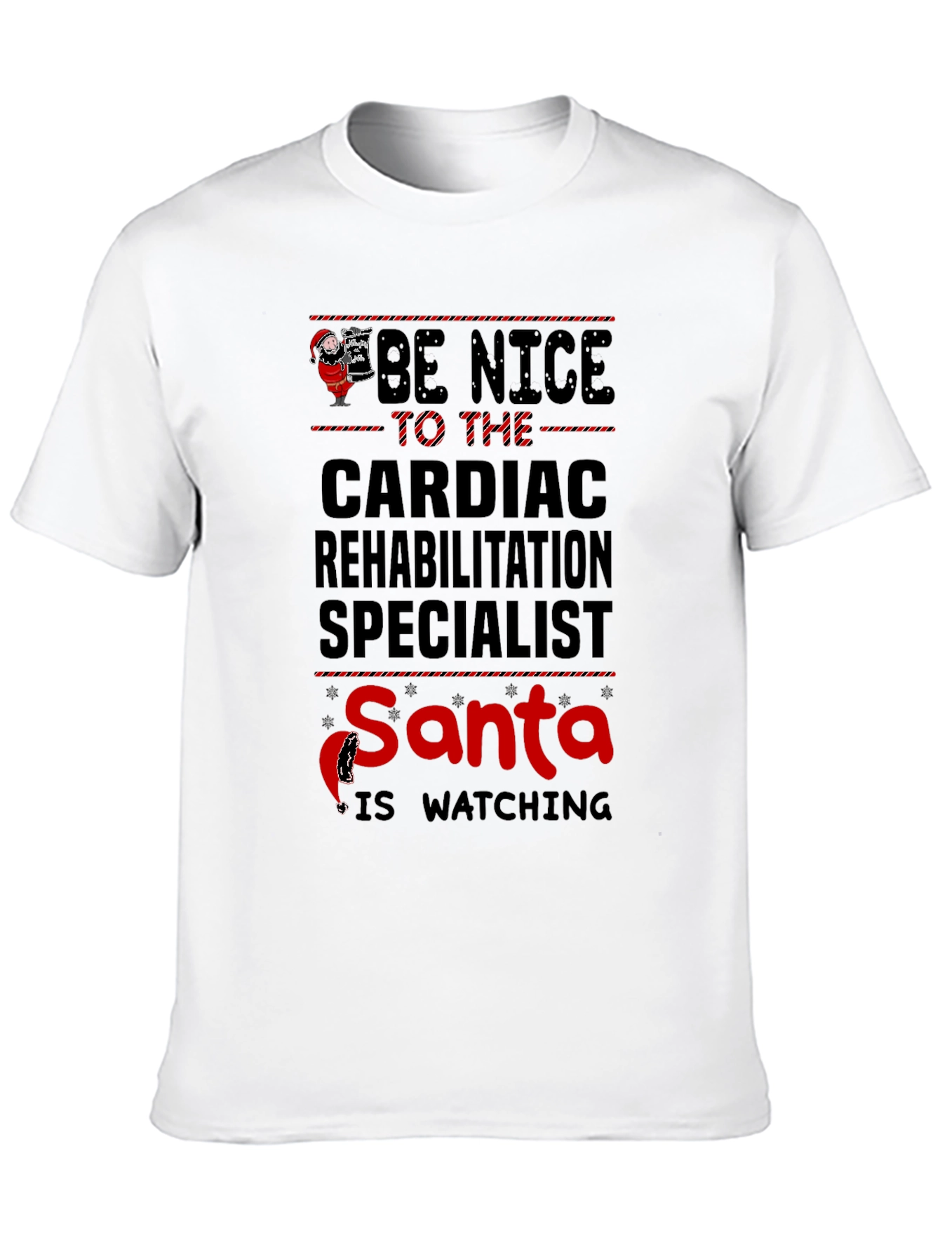 Cardiac Rehabilitation Specialist Santa T-Shirt