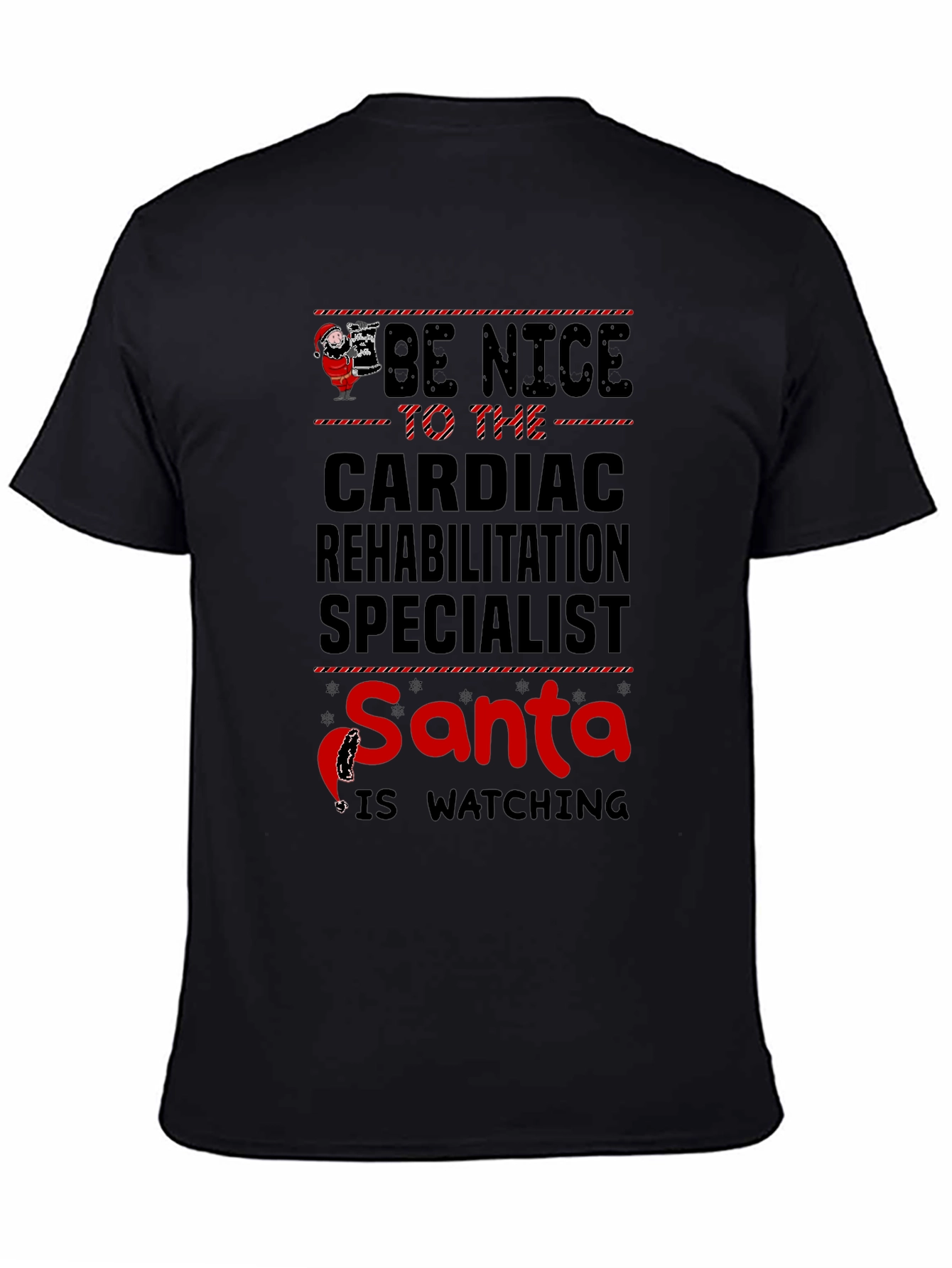 Cardiac Rehabilitation Specialist Santa T-Shirt