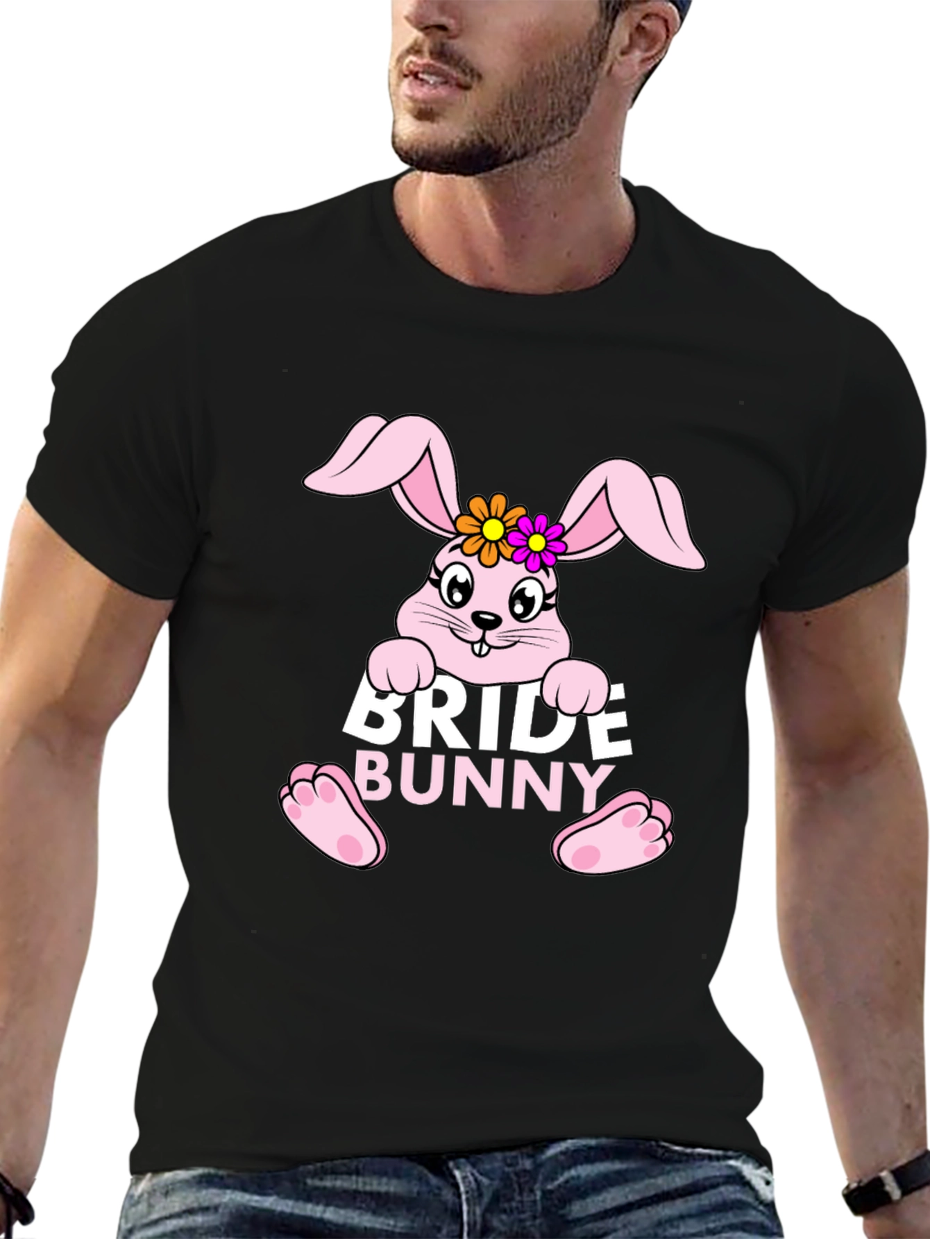 Bride Bunny T-Shirt: Easter Hen Party Tee