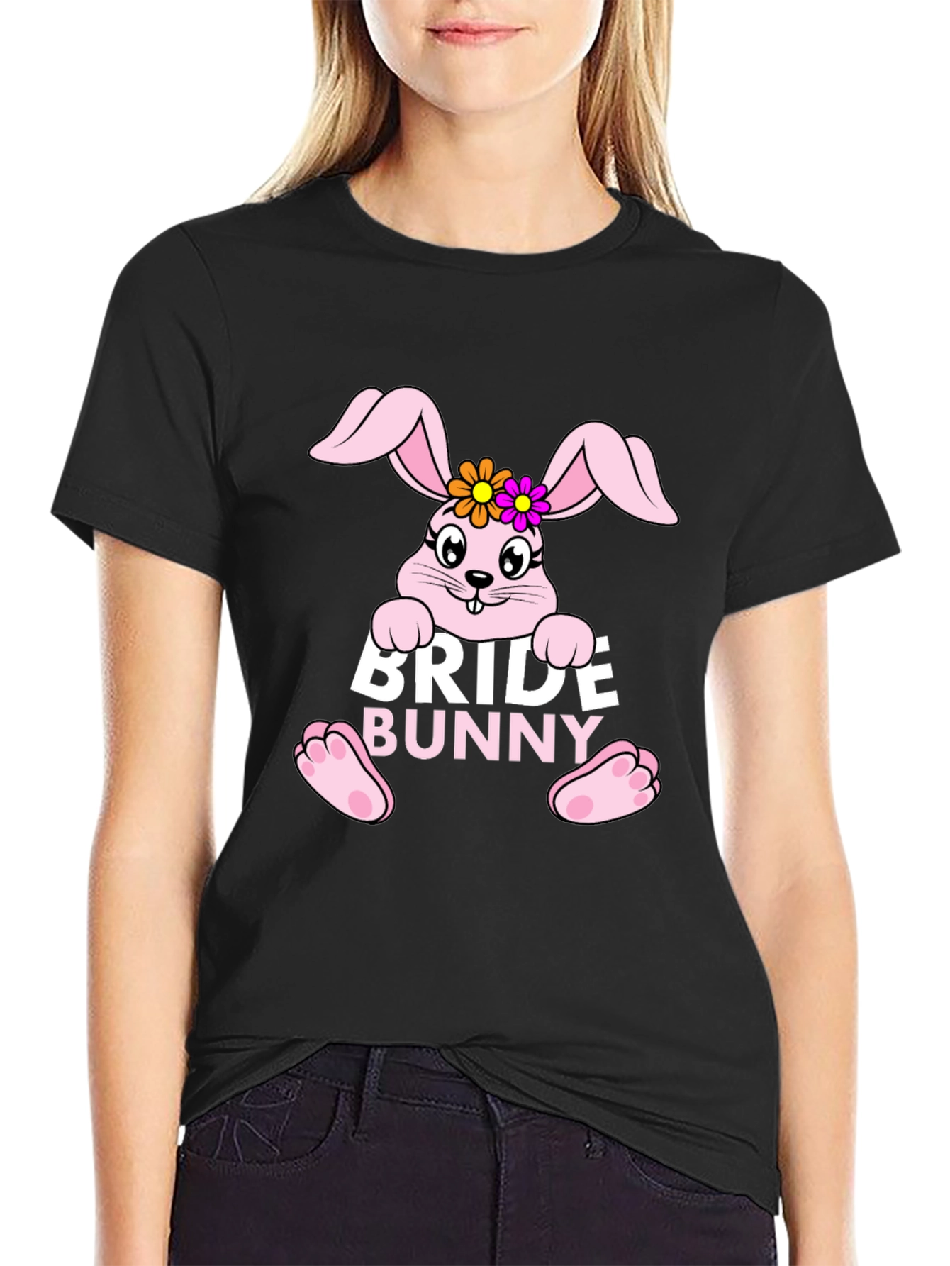 Bride Bunny T-Shirt: Easter Hen Party Tee