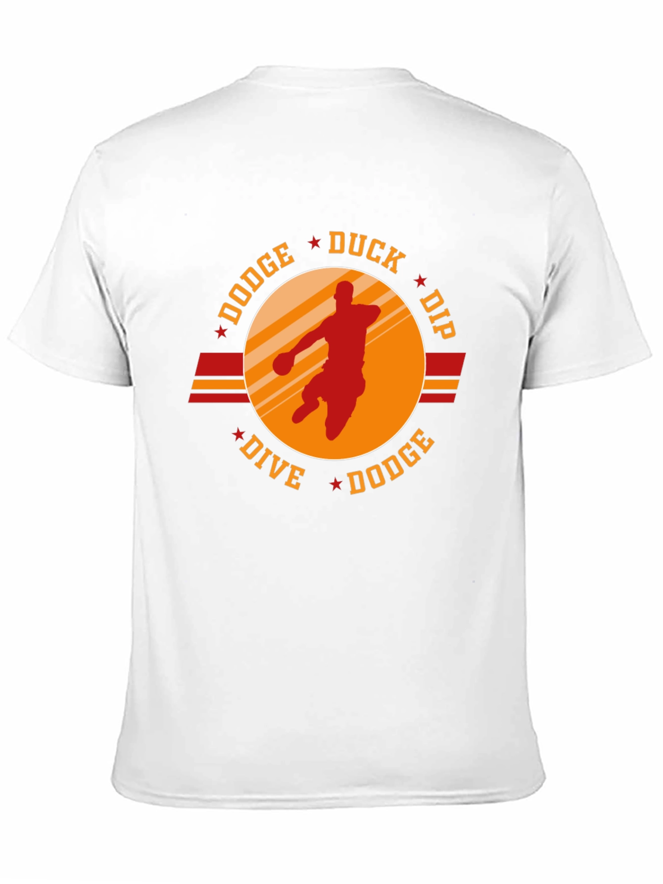 Dodgeball T-Shirt - Dodge Duck Dip Dive Dodge