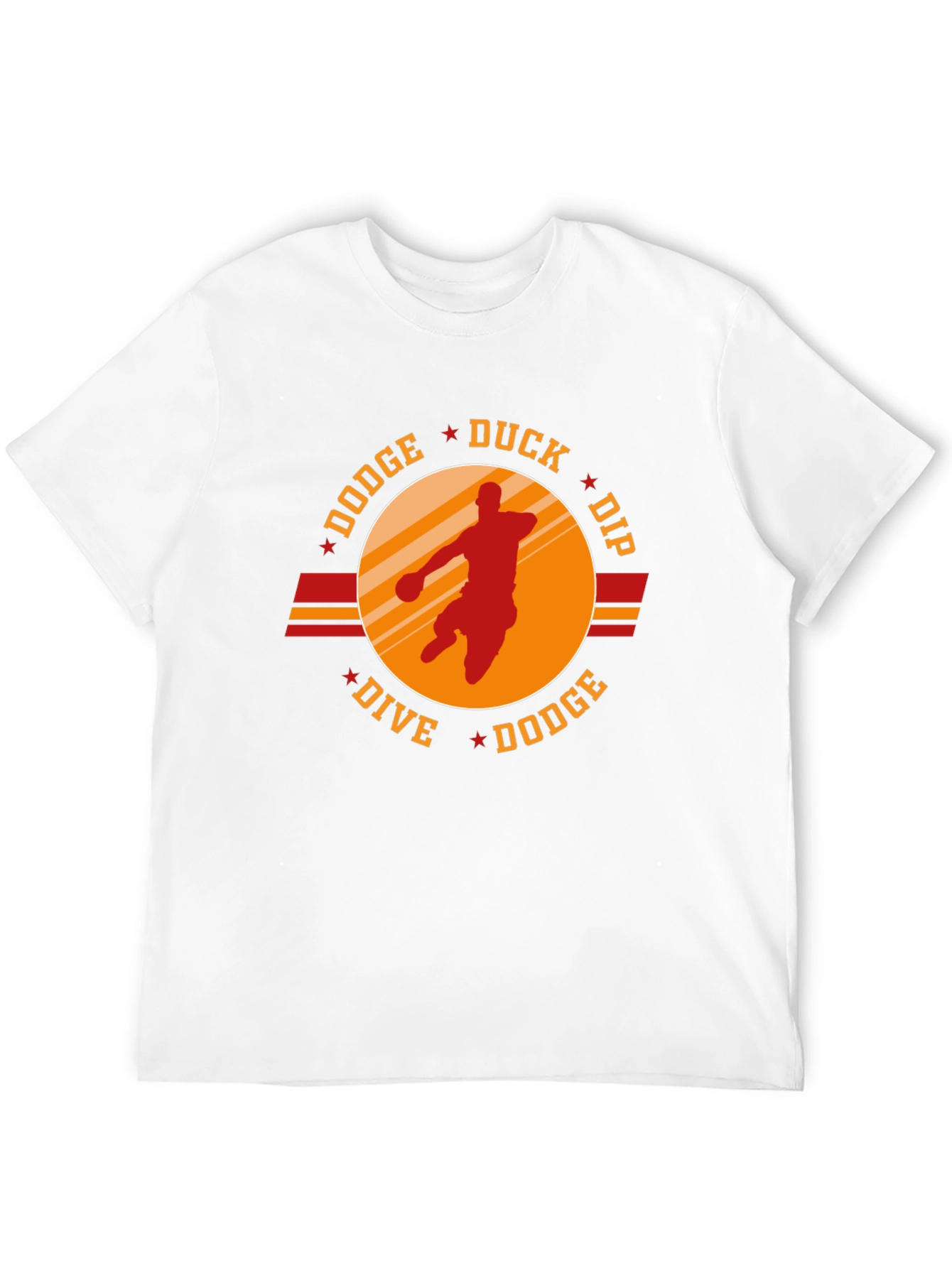 Dodgeball T-Shirt - Dodge Duck Dip Dive Dodge