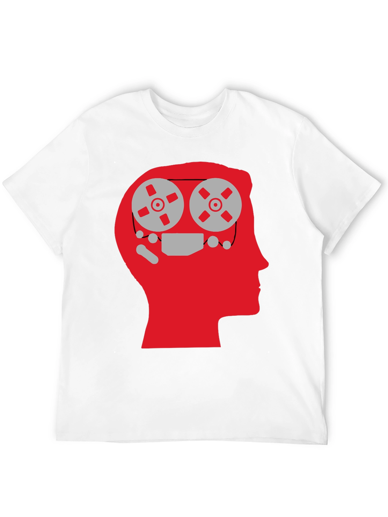 Mind Reels Graphic Tee - Black Cotton T-Shirt