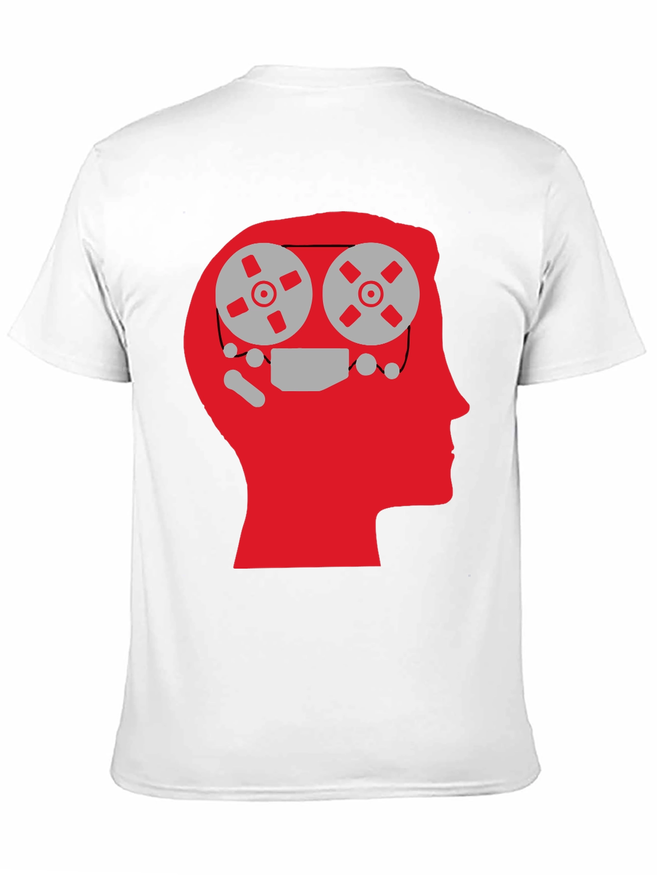 Mind Reels Graphic Tee - Black Cotton T-Shirt