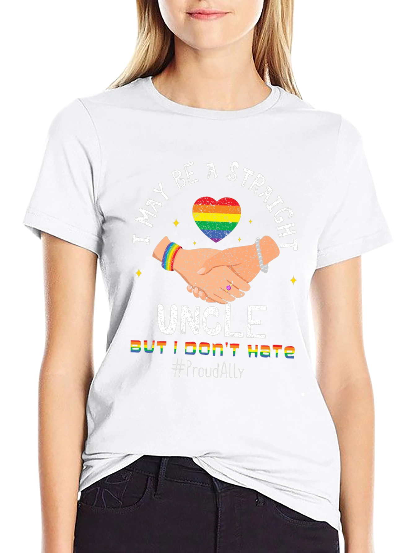 Proud Ally Uncle T-Shirt