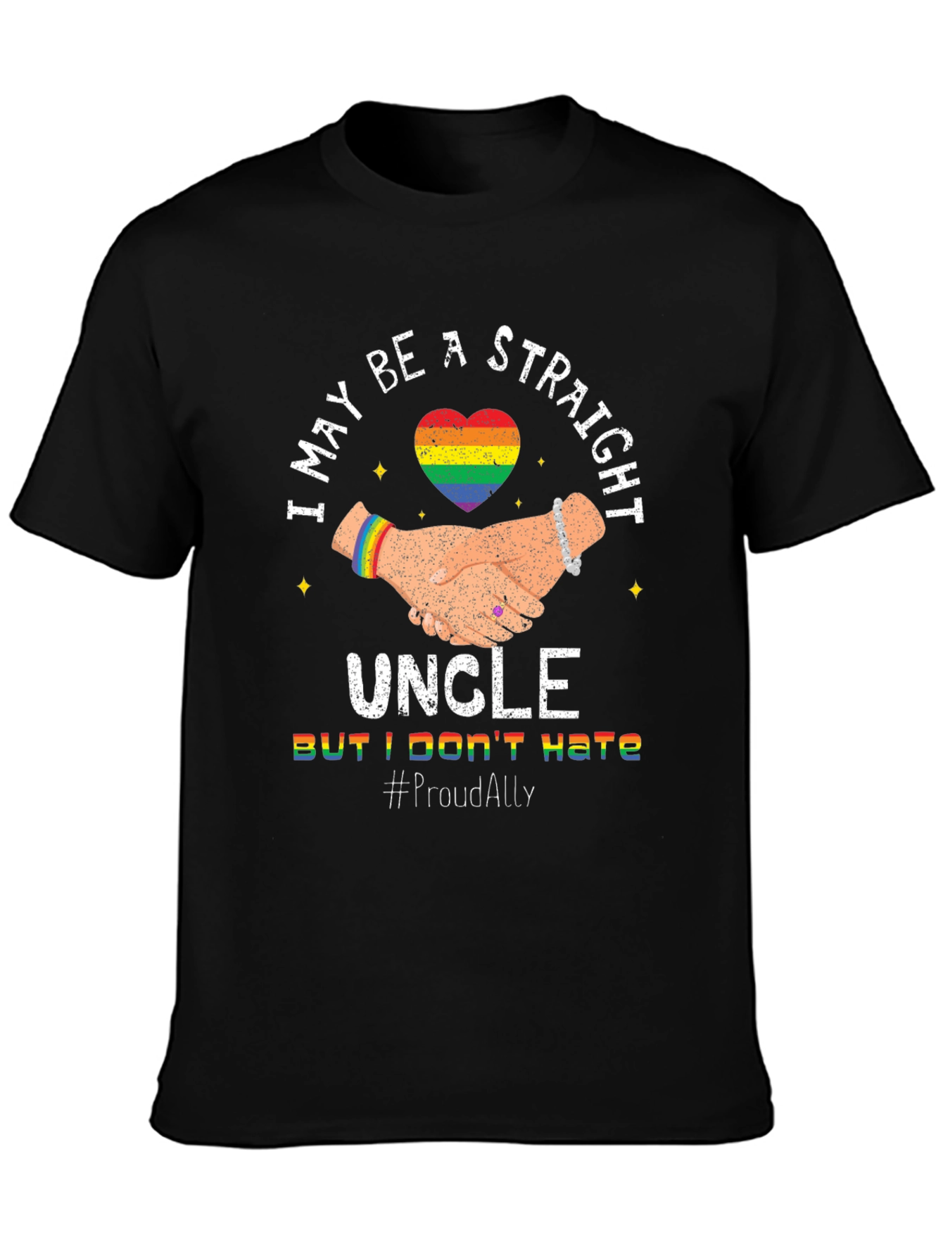 Proud Ally Uncle T-Shirt