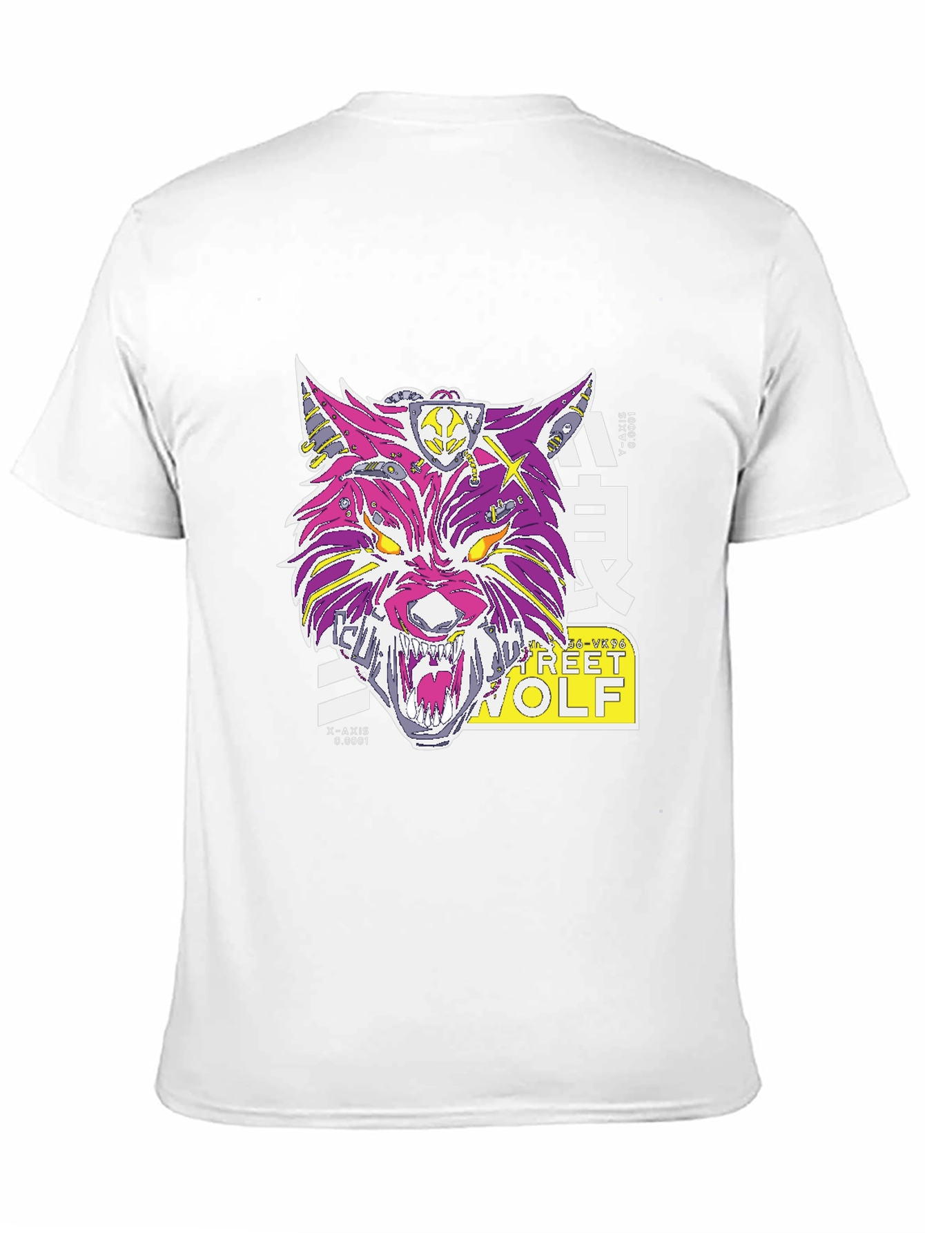 Street Wolf Graphic T-Shirt - Urban Style