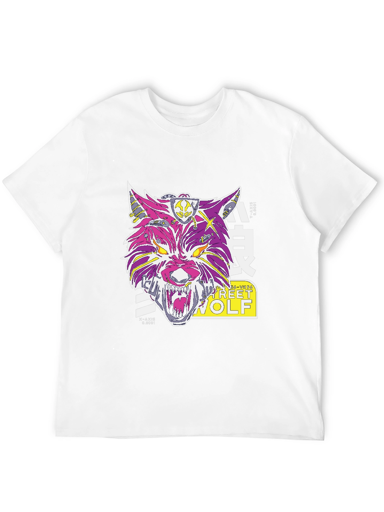 Street Wolf Graphic T-Shirt - Urban Style