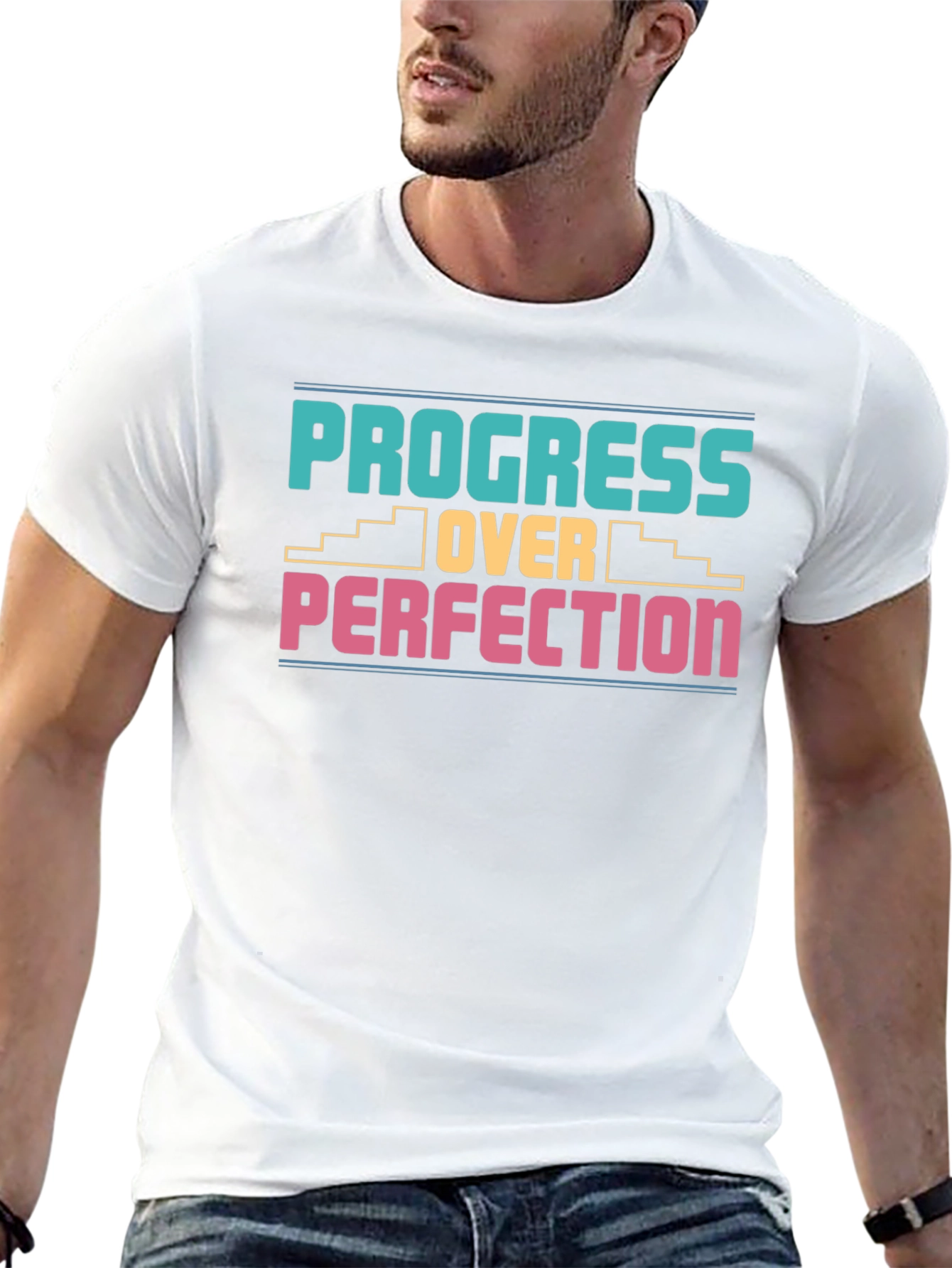 Progress Over Perfection Graphic Tee