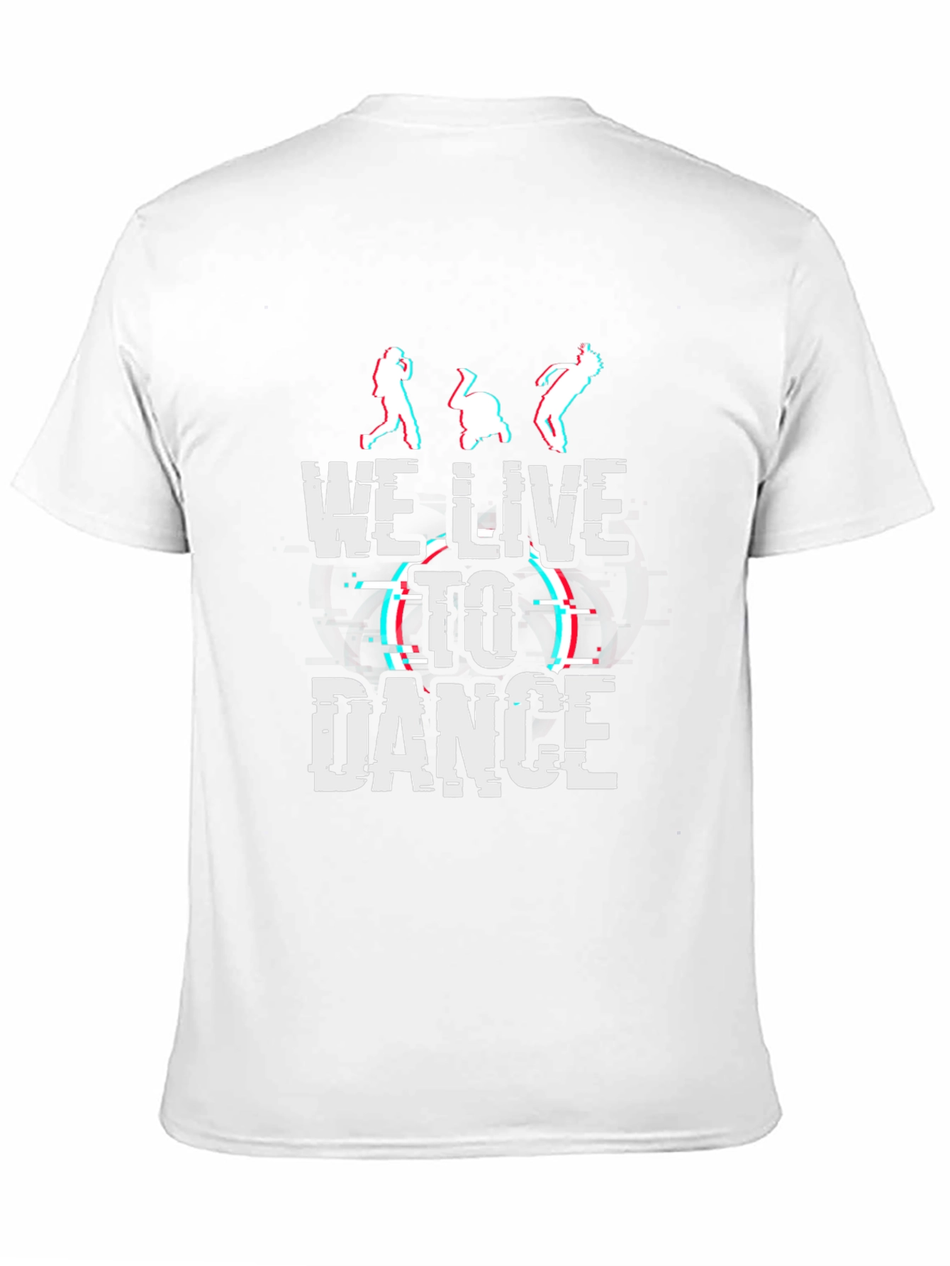 We Live To Dance Graphic Tee - Black