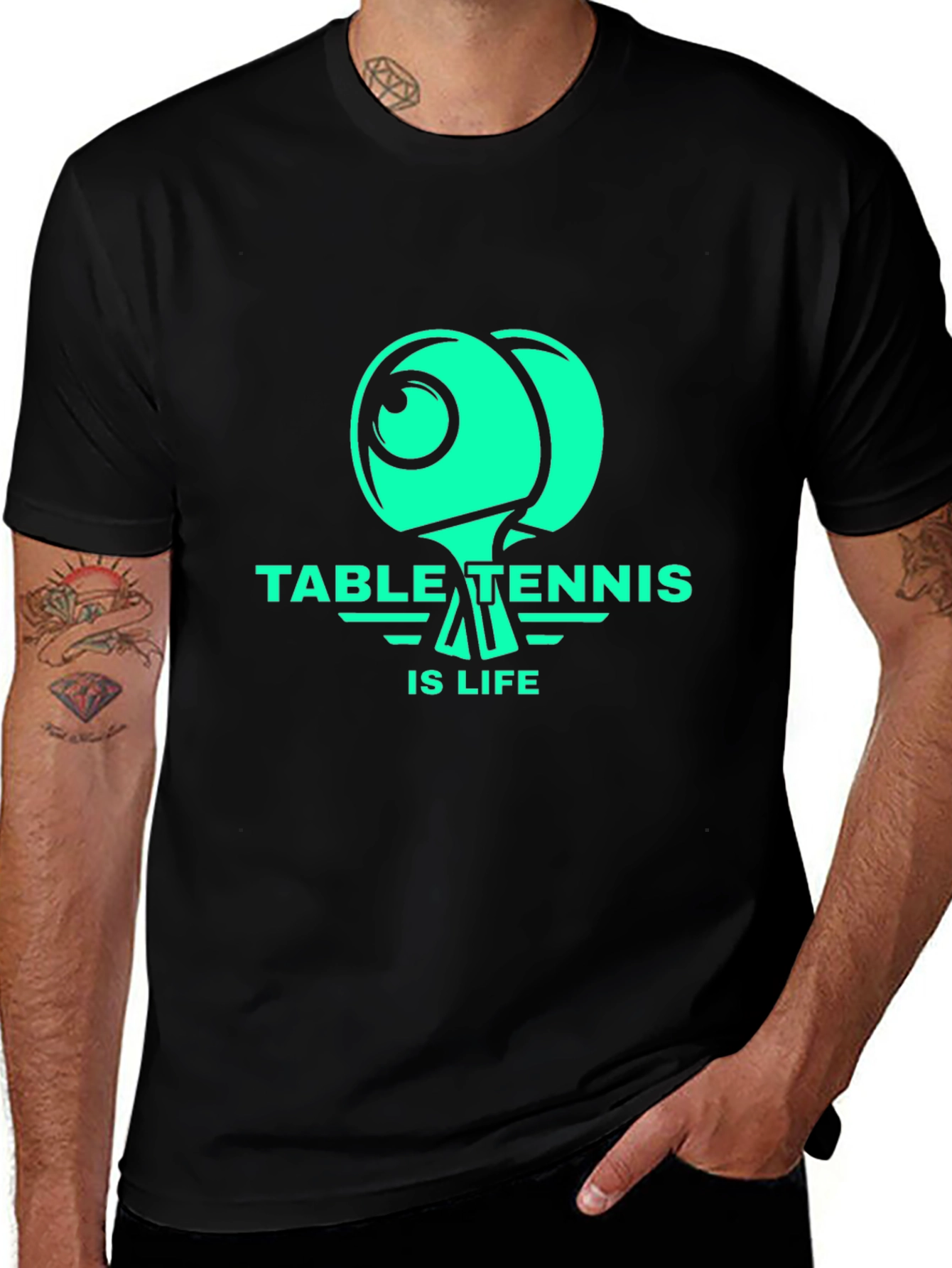 Table Tennis is Life T-Shirt - Graphic Tee