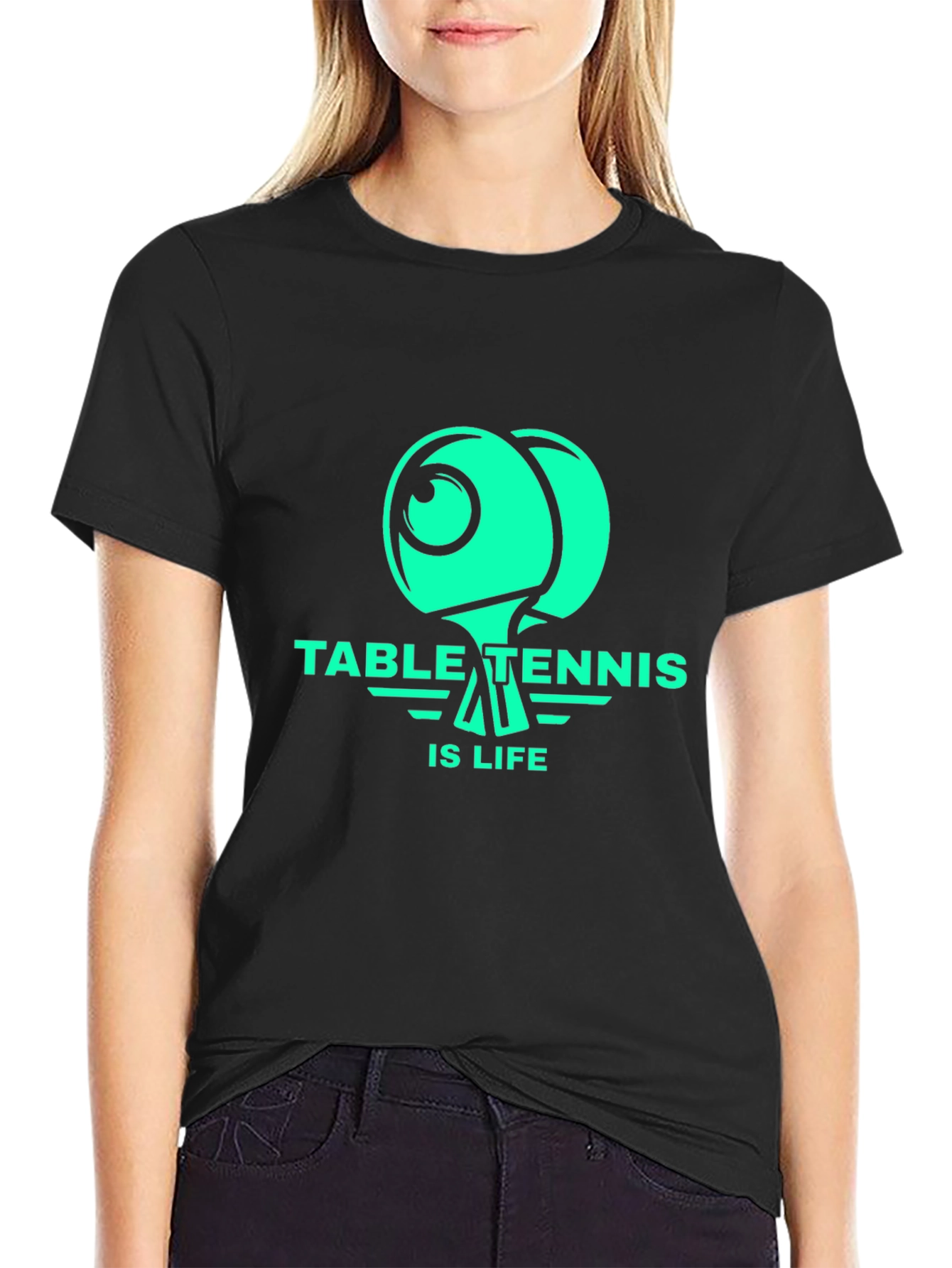 Table Tennis is Life T-Shirt - Graphic Tee
